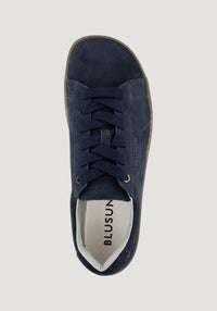 Sneakers Barefoot bărbați din piele - Blue