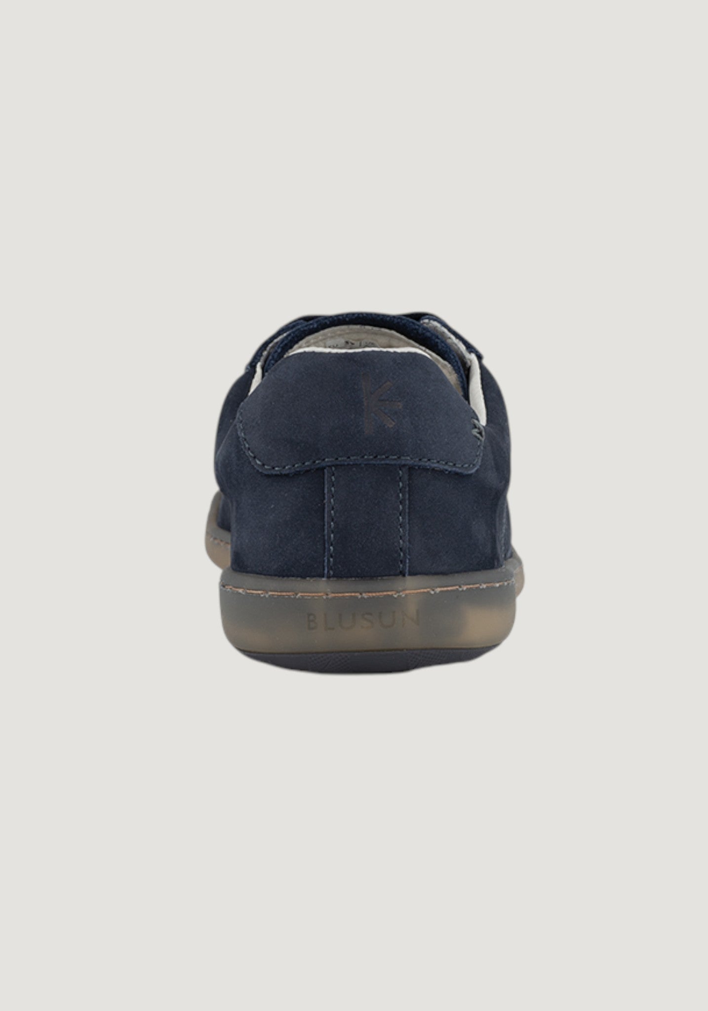 Sneakers Barefoot bărbați din piele - Blue
