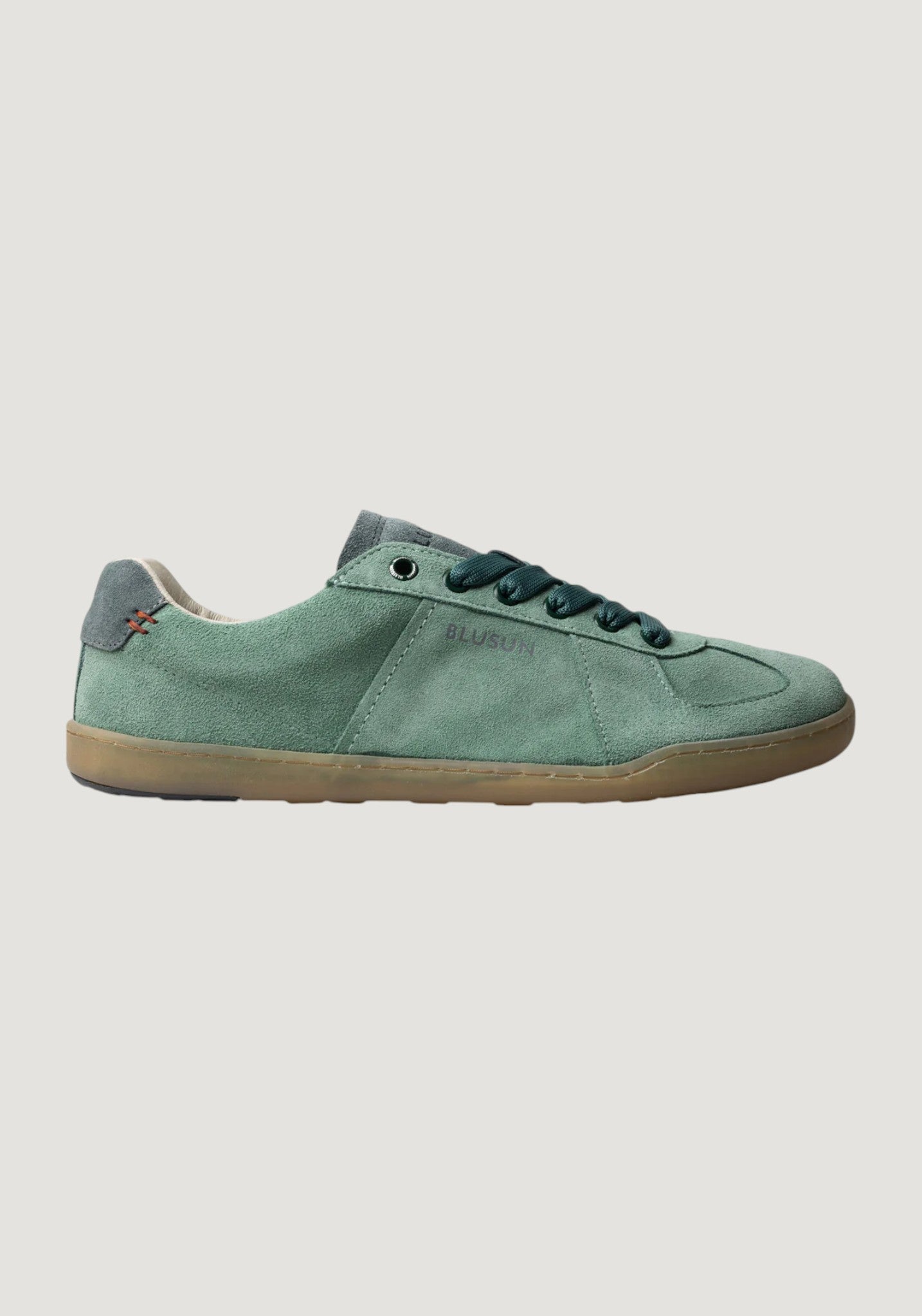 Sneakers Barefoot femei din piele - Green