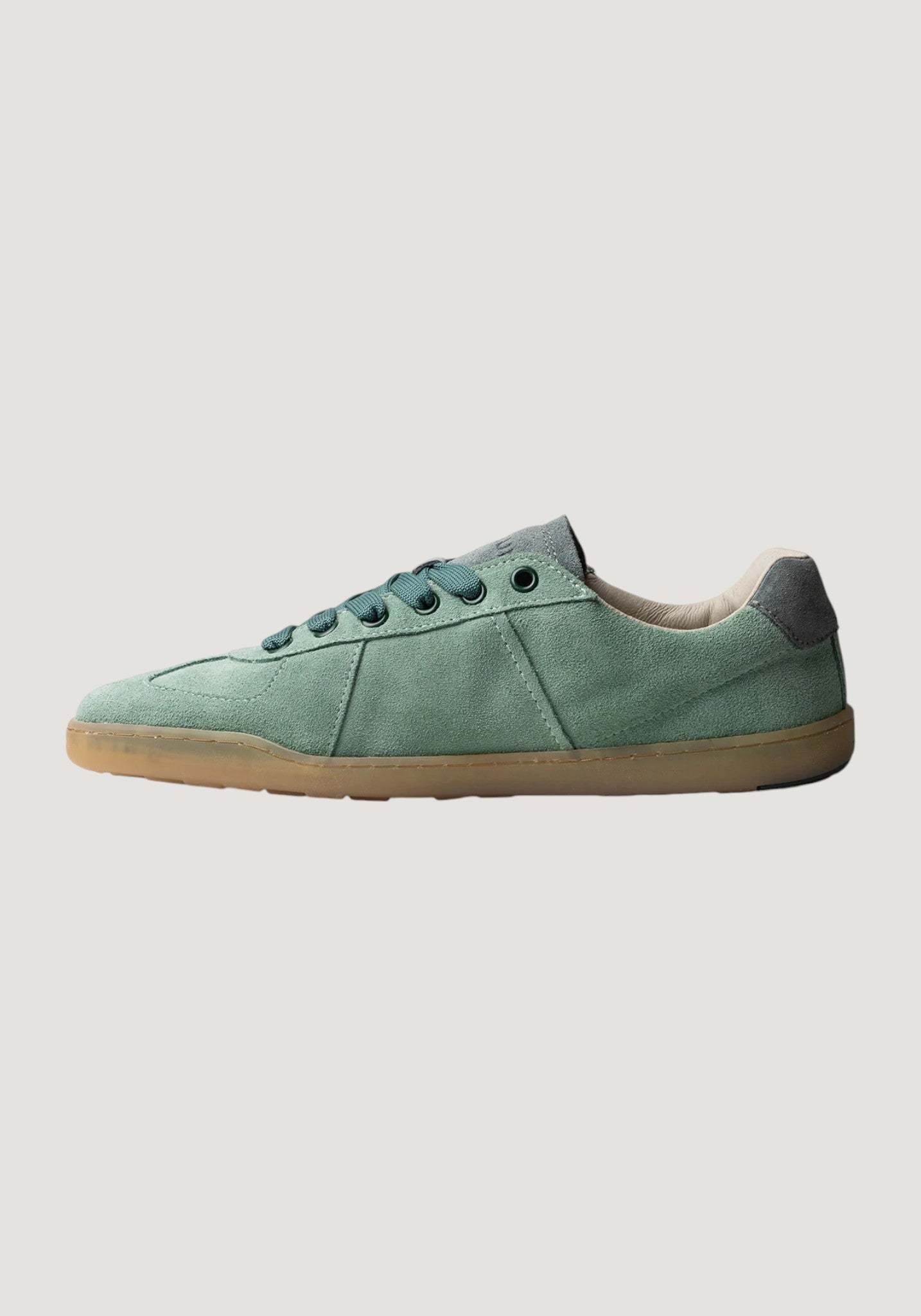 Sneakers Barefoot femei din piele - Green