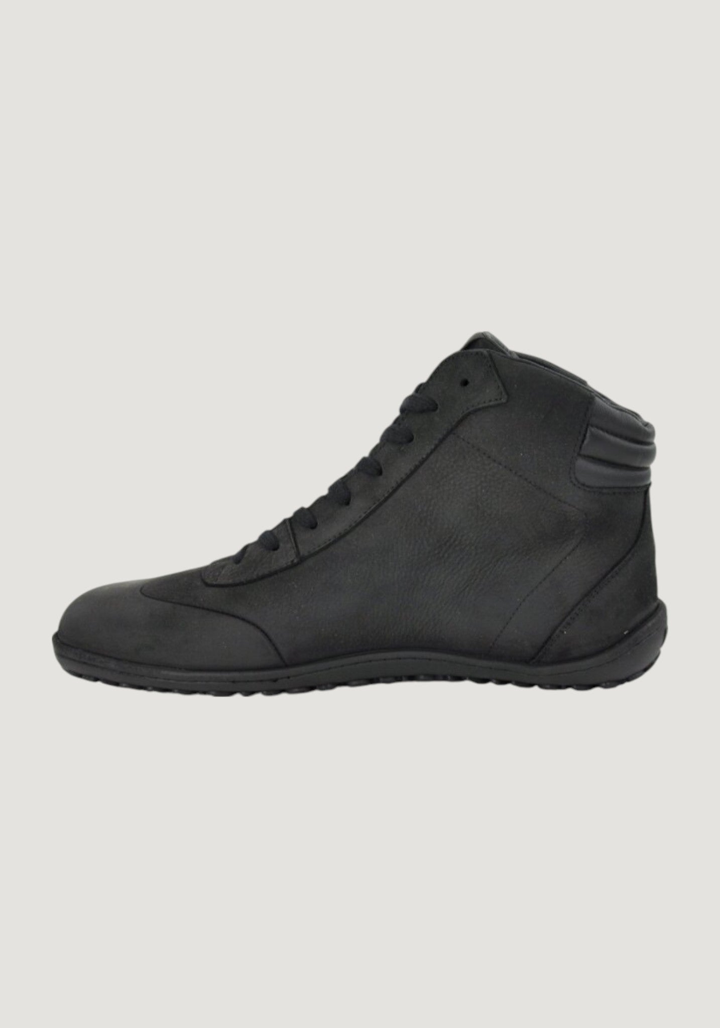 Sneakers Barefoot bărbați din piele - Izo Black