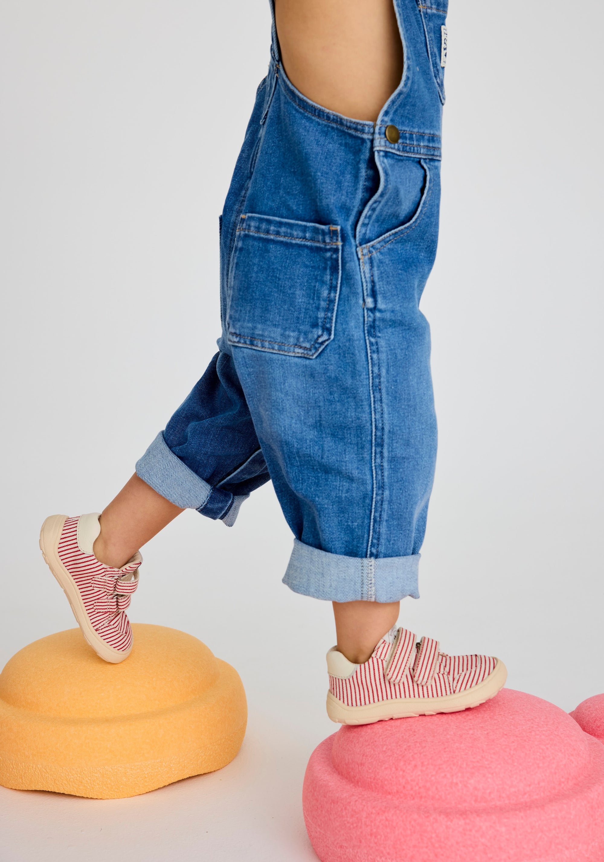 Teniși Barefoot din bumbac - Skipper Red