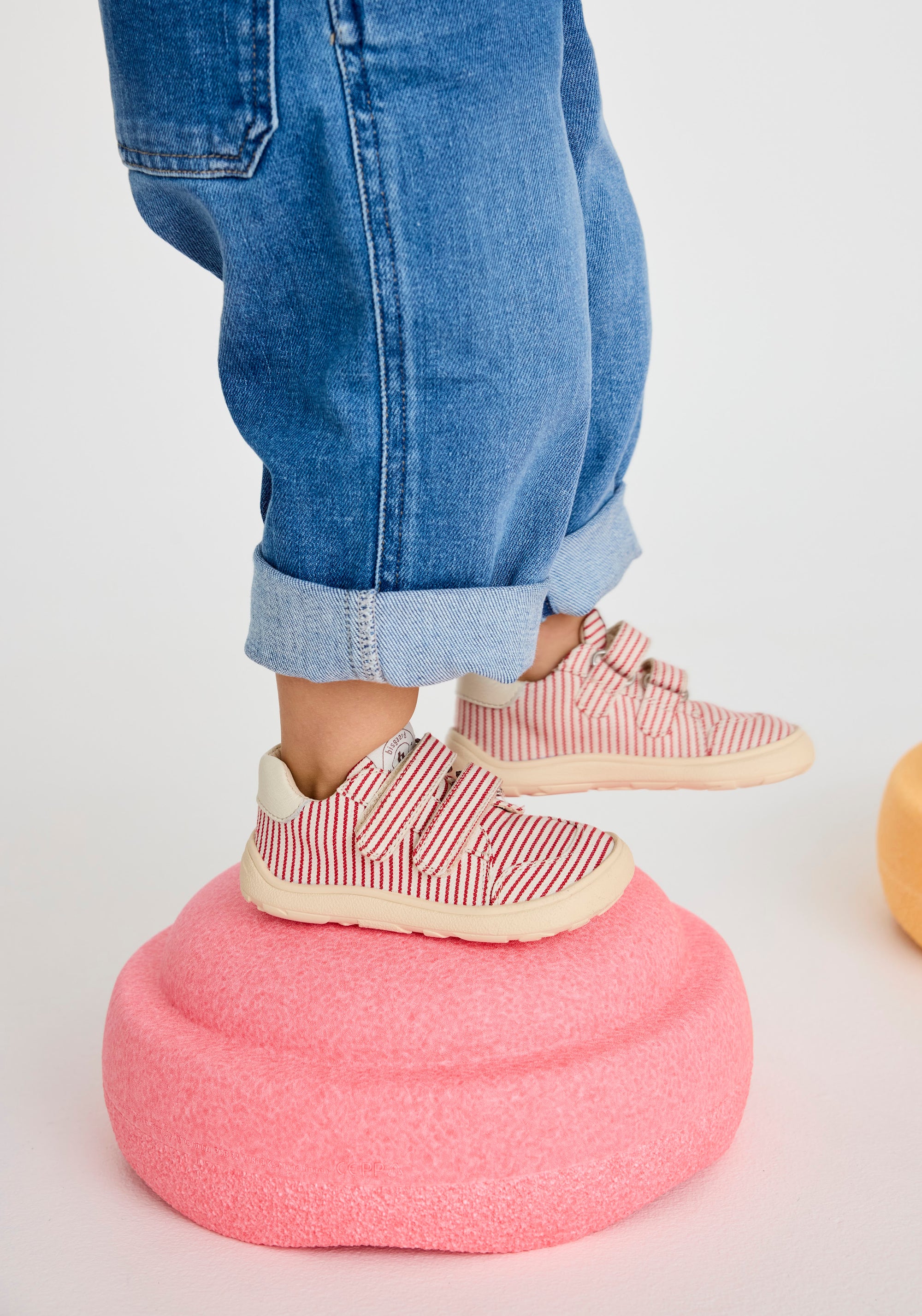 Teniși Barefoot din bumbac - Skipper Red