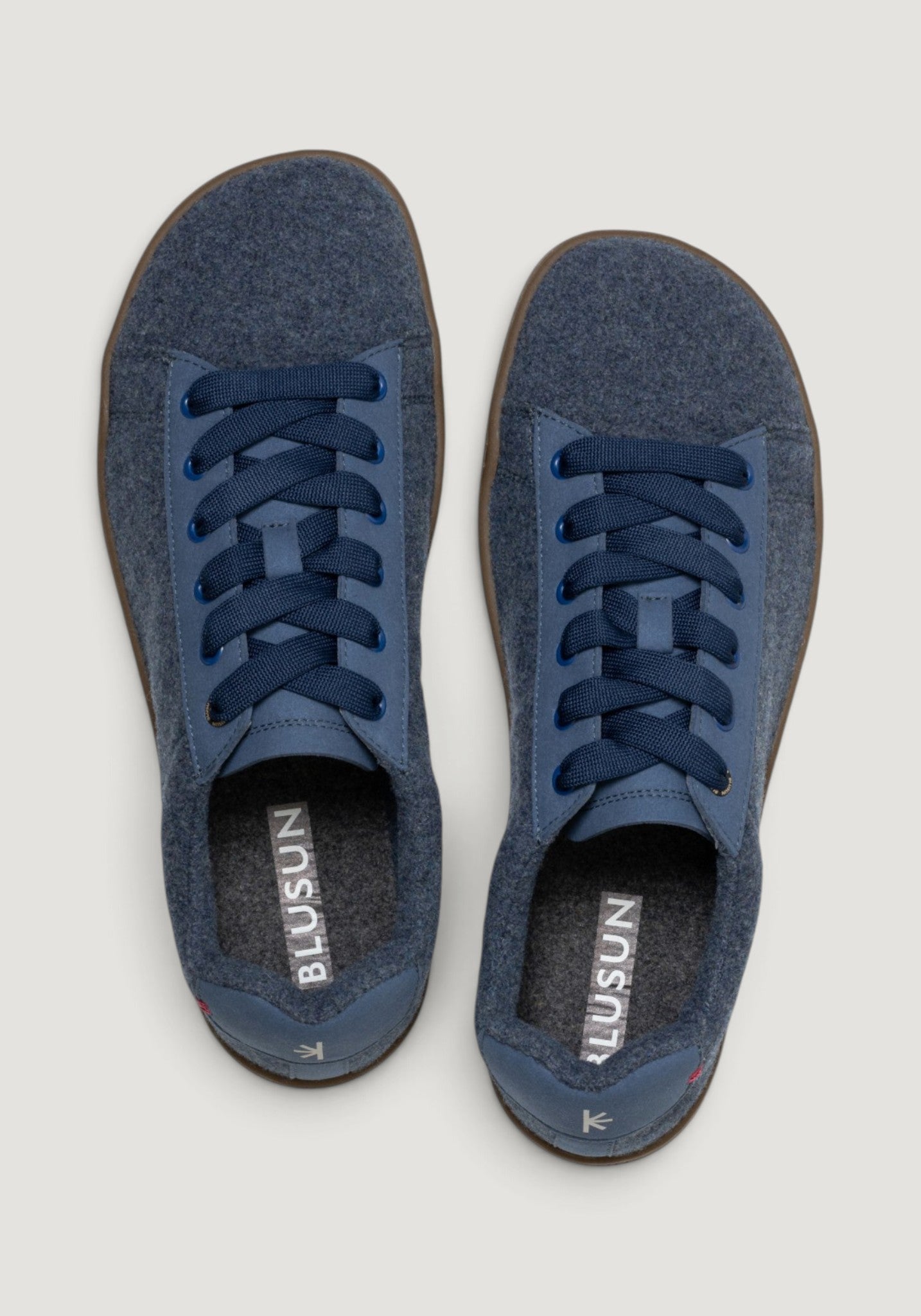 Sneakers Barefoot din lână - BLSN-102W Blue