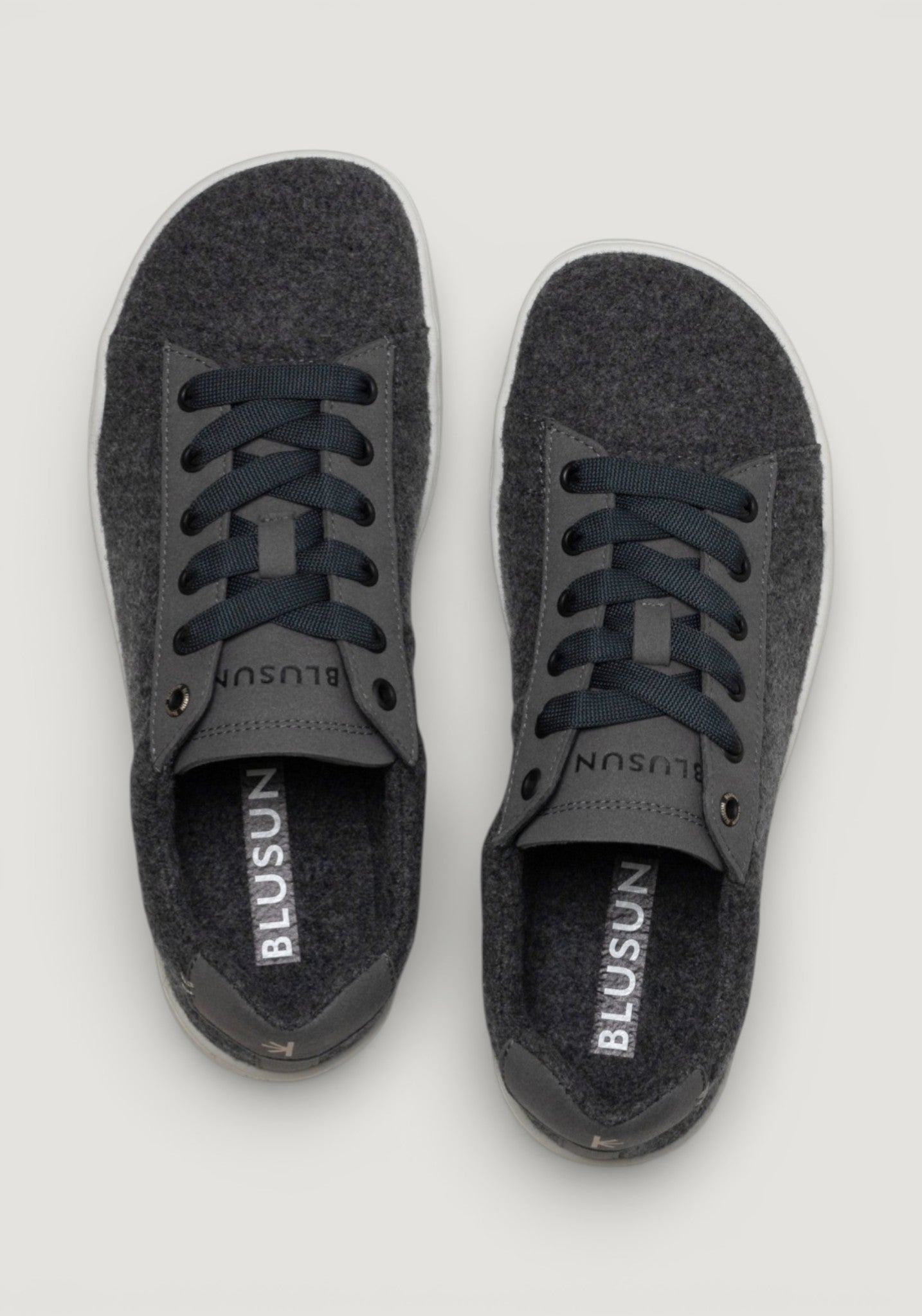 Sneakers Barefoot din lână - Grey