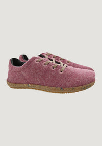 Sneakers Barefoot femei din lână merinos - Ines Imperial Pink Koel HipHip.ro