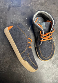 Sneakers Barefoot din lână - Zero Wooler Dark Grey Baabuk HipHip.ro