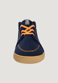 Sneakers Barefoot din lână - Zero Wooler Navy Blue Baabuk HipHip.ro