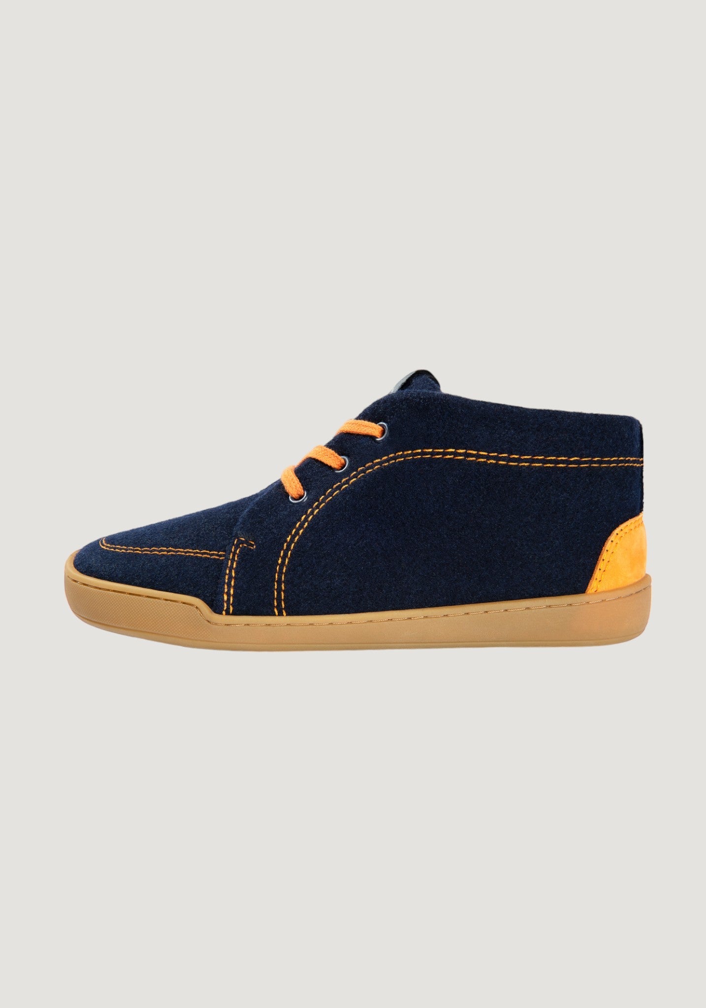 Sneakers Barefoot din lână - Zero Wooler Navy Blue Baabuk HipHip.ro