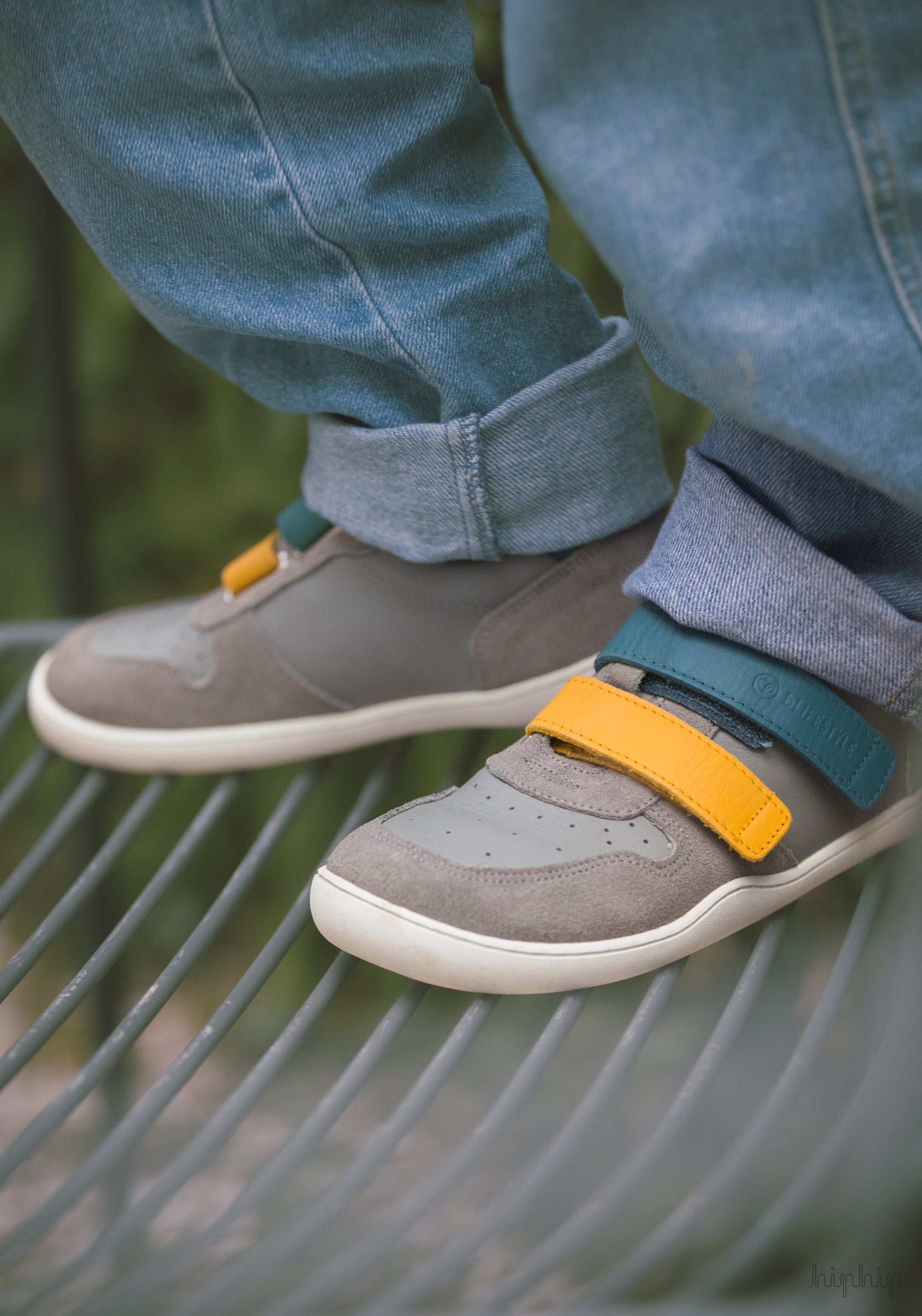 Sneakers Barefoot din piele - Anura Ceramic