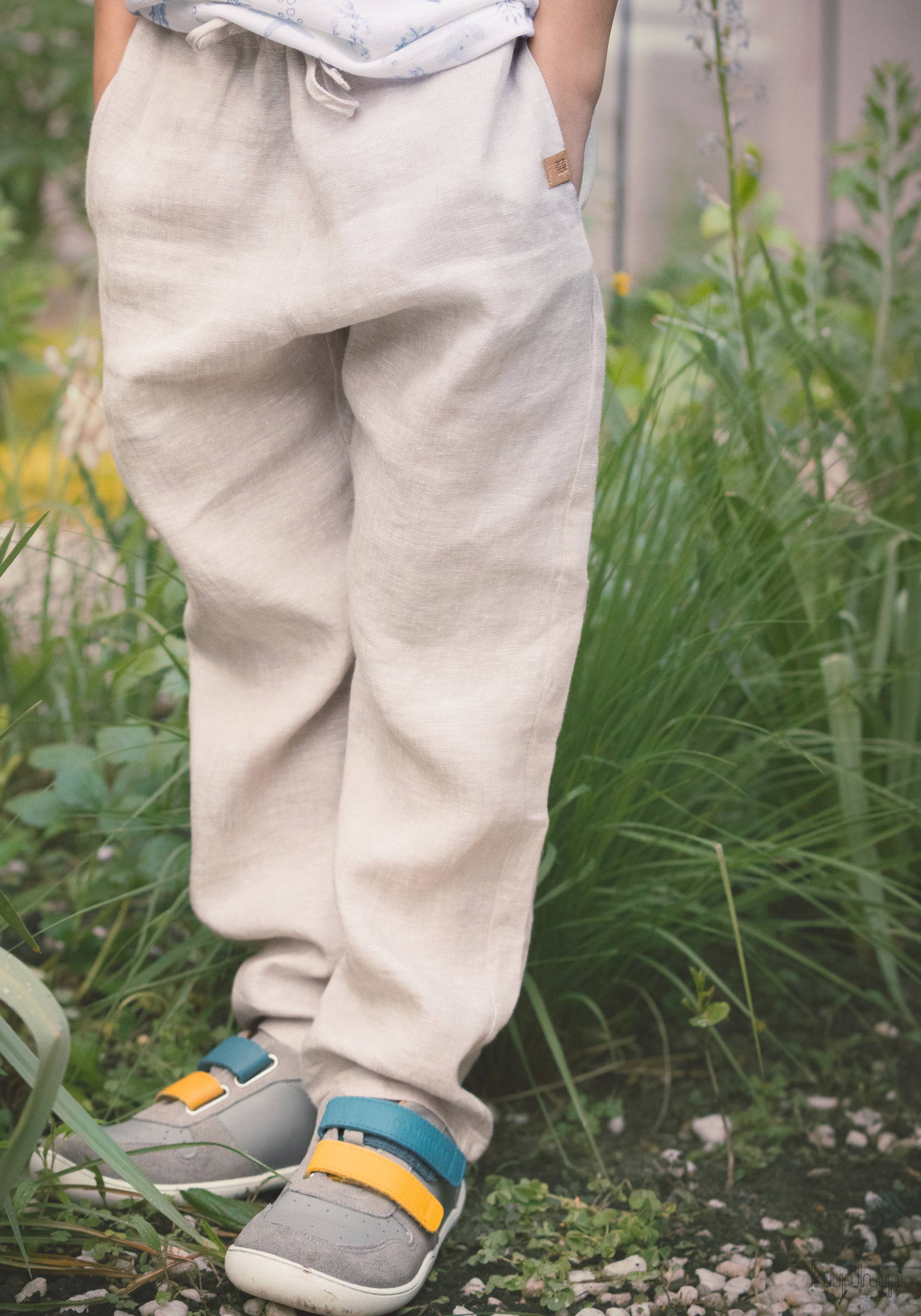 Sneakers Barefoot din piele - Anura Ceramic