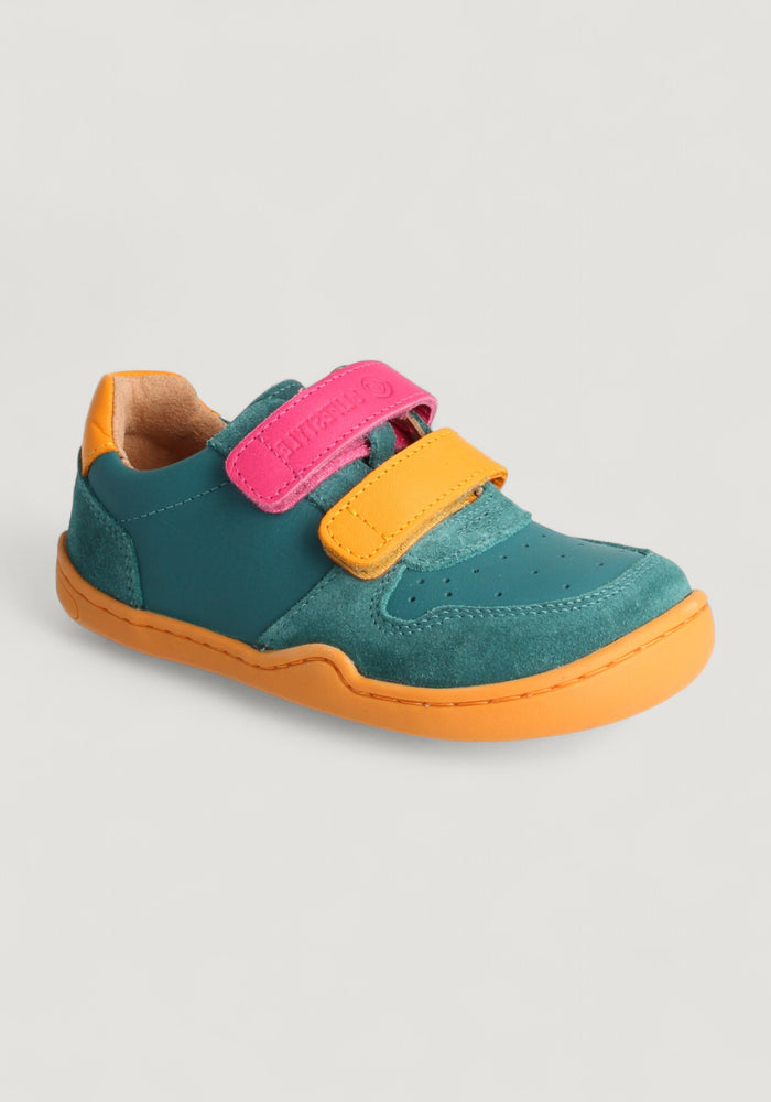 Sneakers Barefoot din piele - Anura Petrol