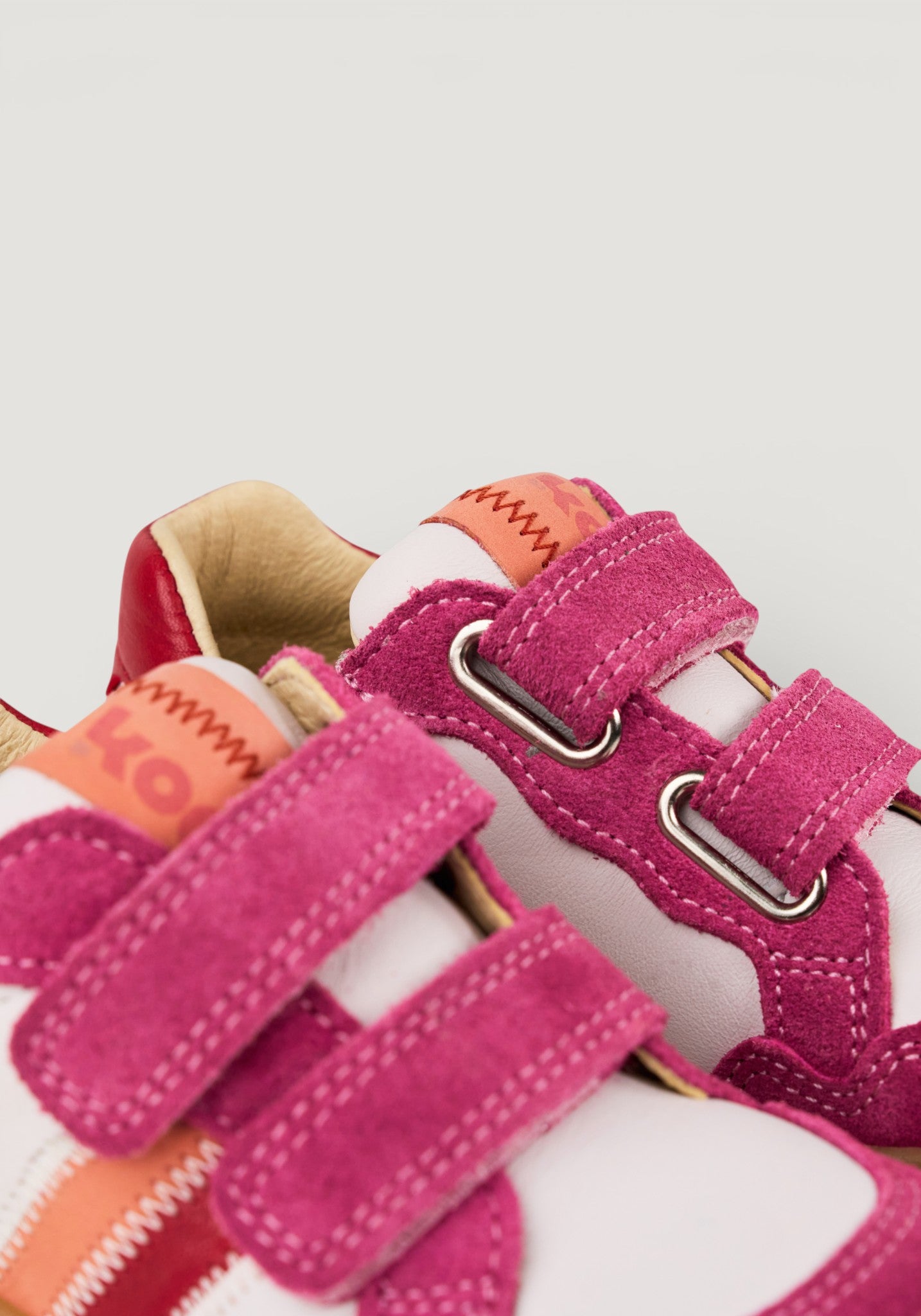 Sneakers Barefoot din piele - Bali Bright Pink