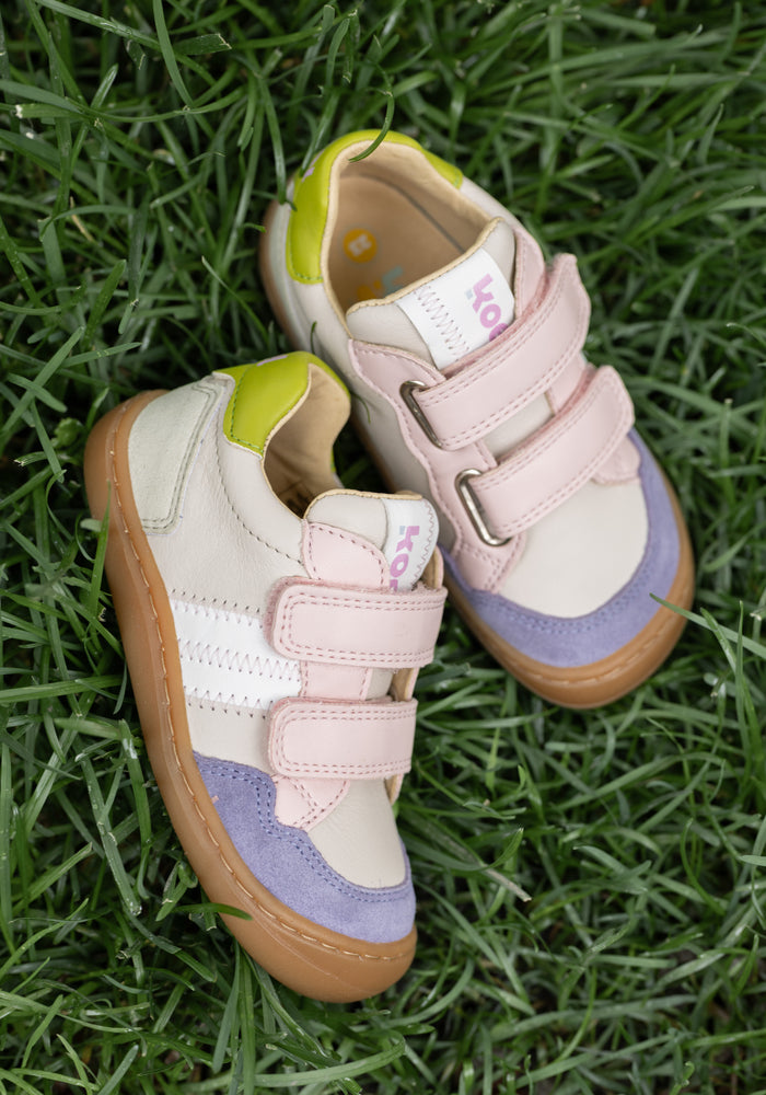 Sneakers Barefoot din piele - Bali Lavandel