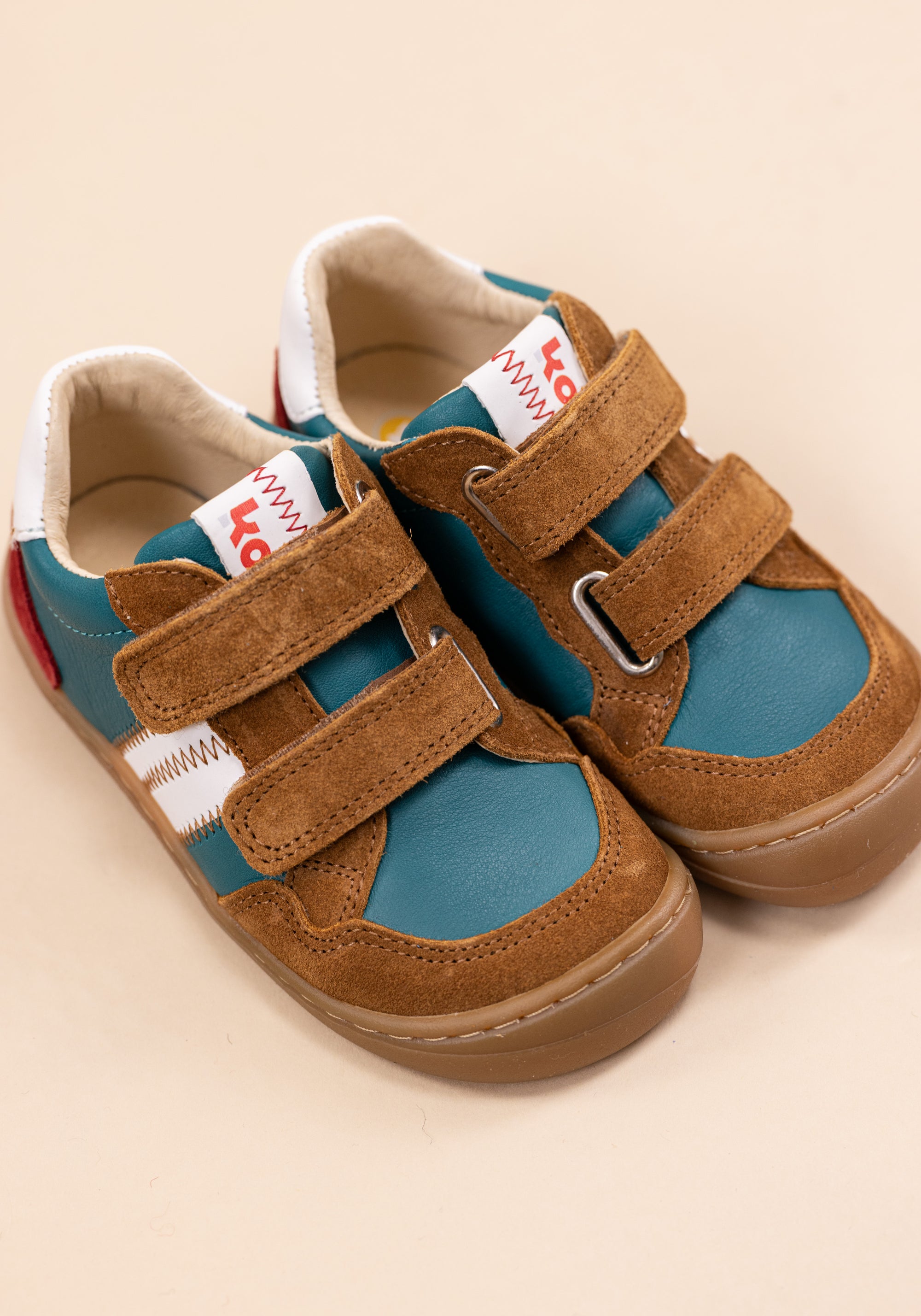 Sneakers Barefoot din piele - Bali New Olive