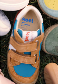 Sneakers Barefoot din piele - Bali Olive Koel HipHip.ro