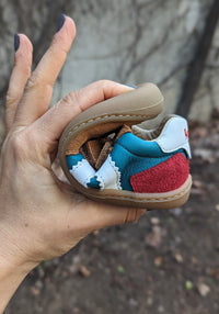 Sneakers Barefoot din piele - Bali Olive Koel HipHip.ro