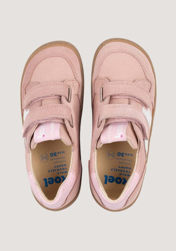 Sneakers Barefoot din piele - Bali Pink Koel HipHip.ro