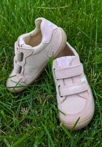 Sneakers Barefoot din piele - Bali Pink Koel HipHip.ro