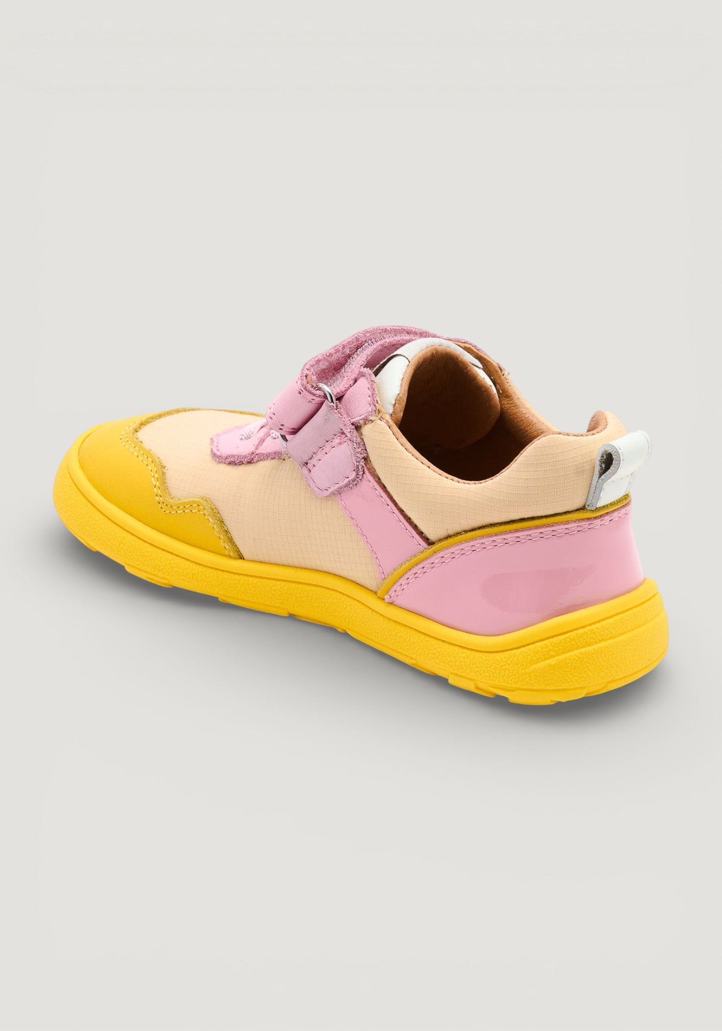 Sneakers Barefoot din piele - Baloo Lemon
