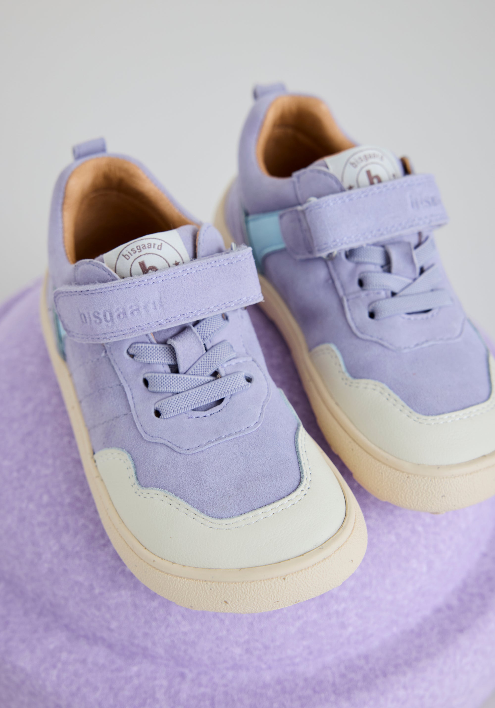 Sneakers Barefoot din piele - Baloo Violet