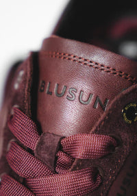 Sneakers Barefoot femei din piele - Berry