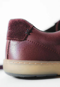 Sneakers Barefoot femei din piele - Berry