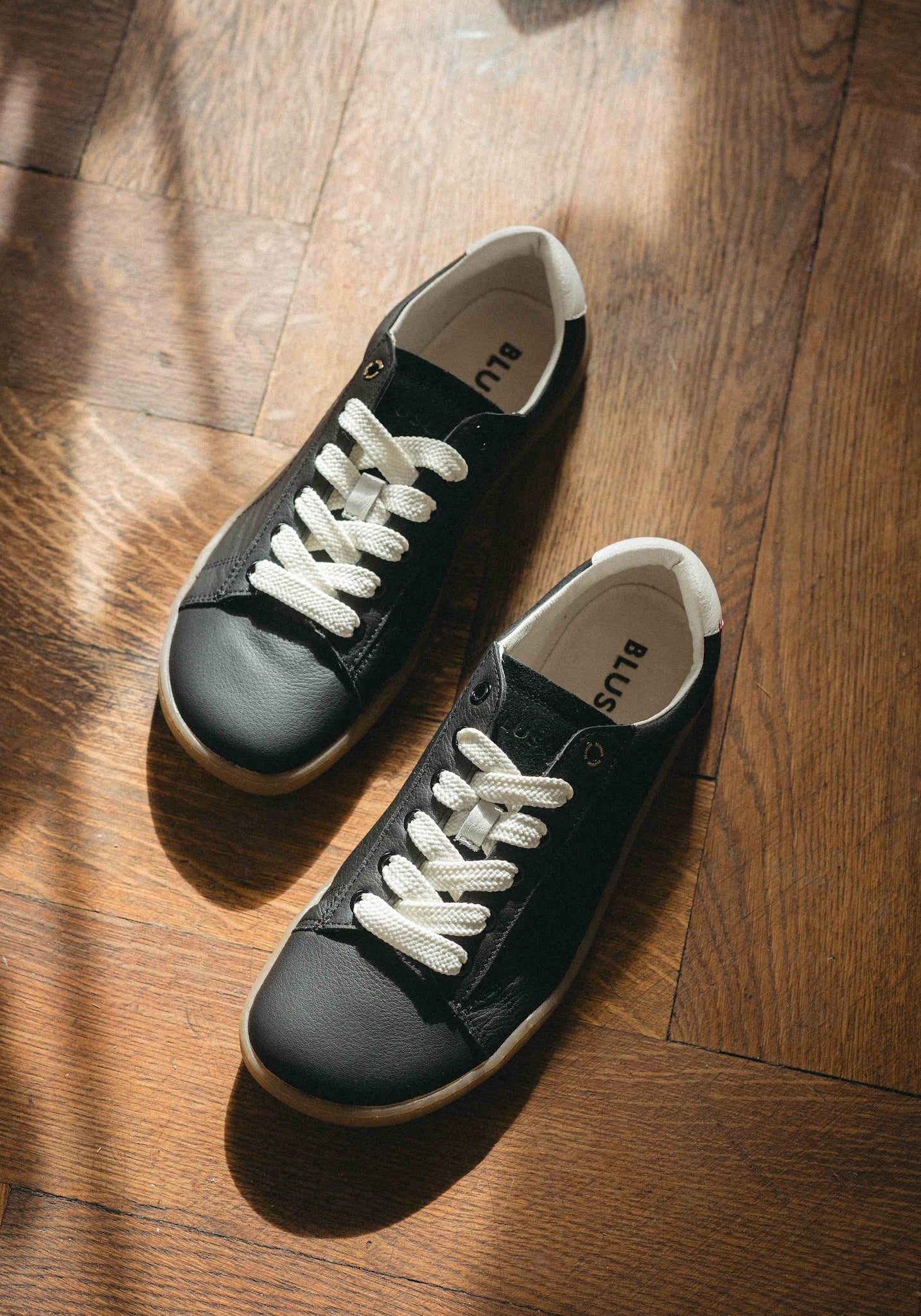 Sneakers Barefoot din piele - Black