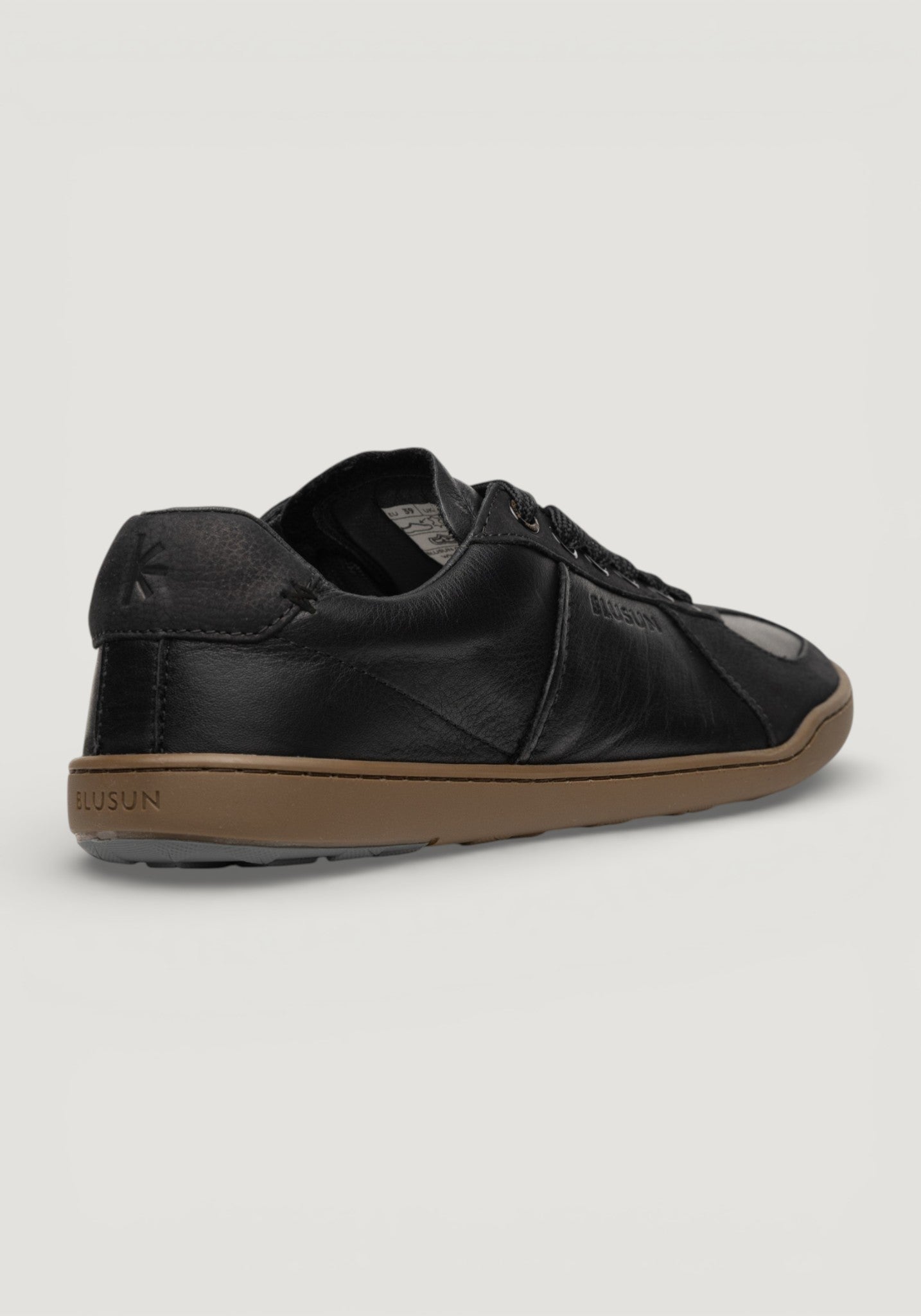 Sneakers Barefoot din piele - Black