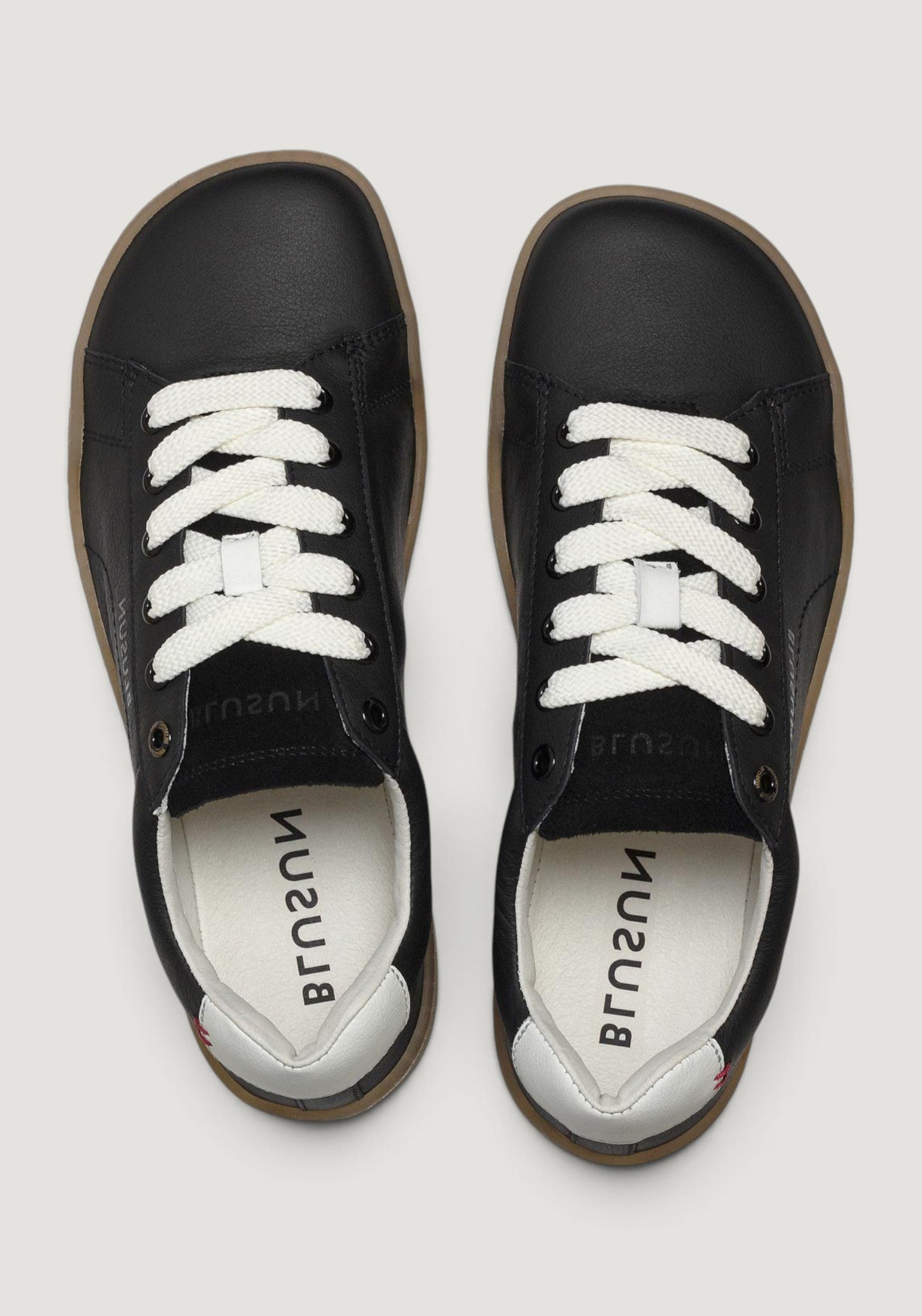Sneakers Barefoot din piele - Black