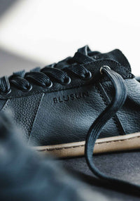 Sneakers Barefoot adulți din piele - Black