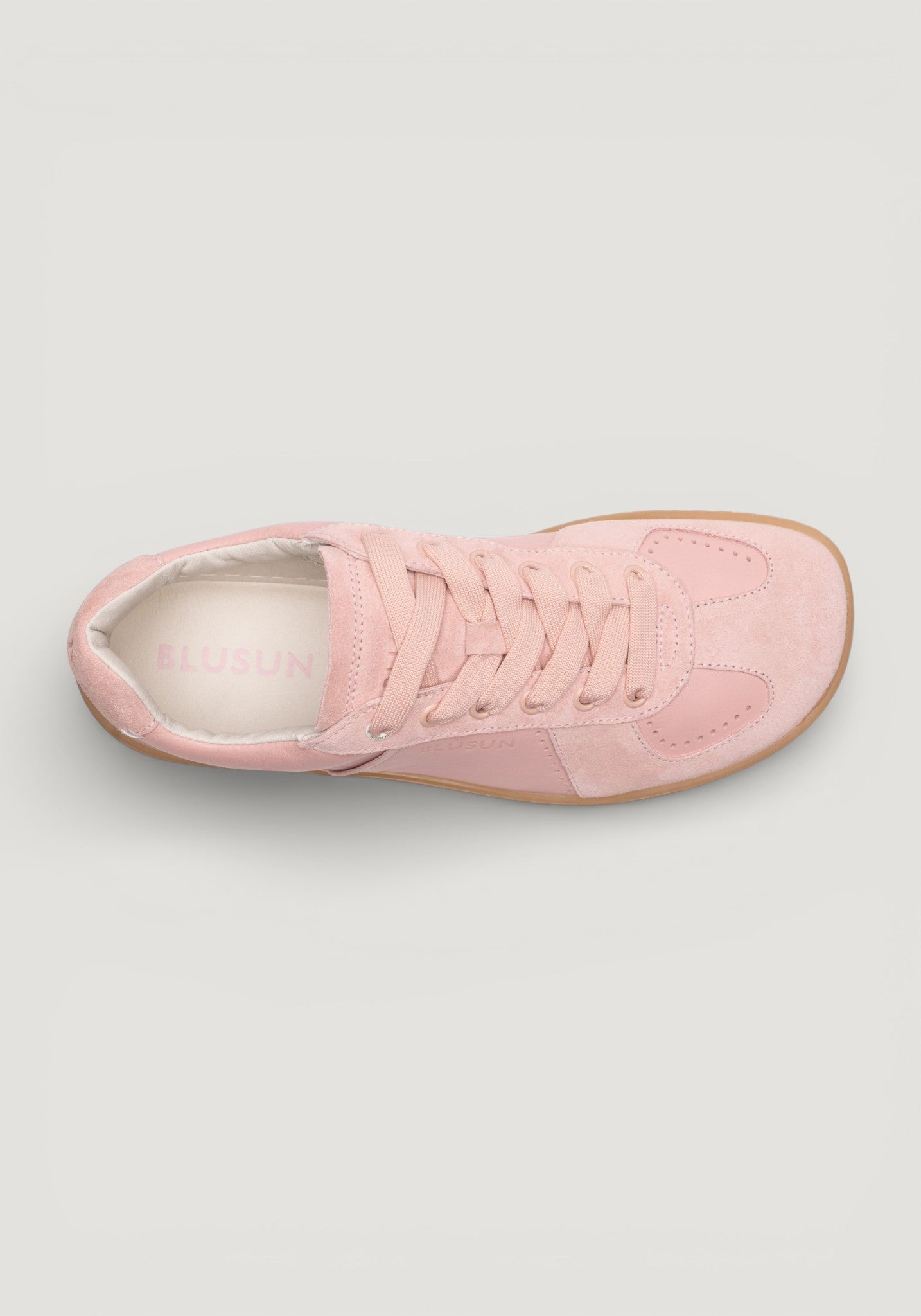 Sneakers Barefoot din piele - BLSN-200W Blush