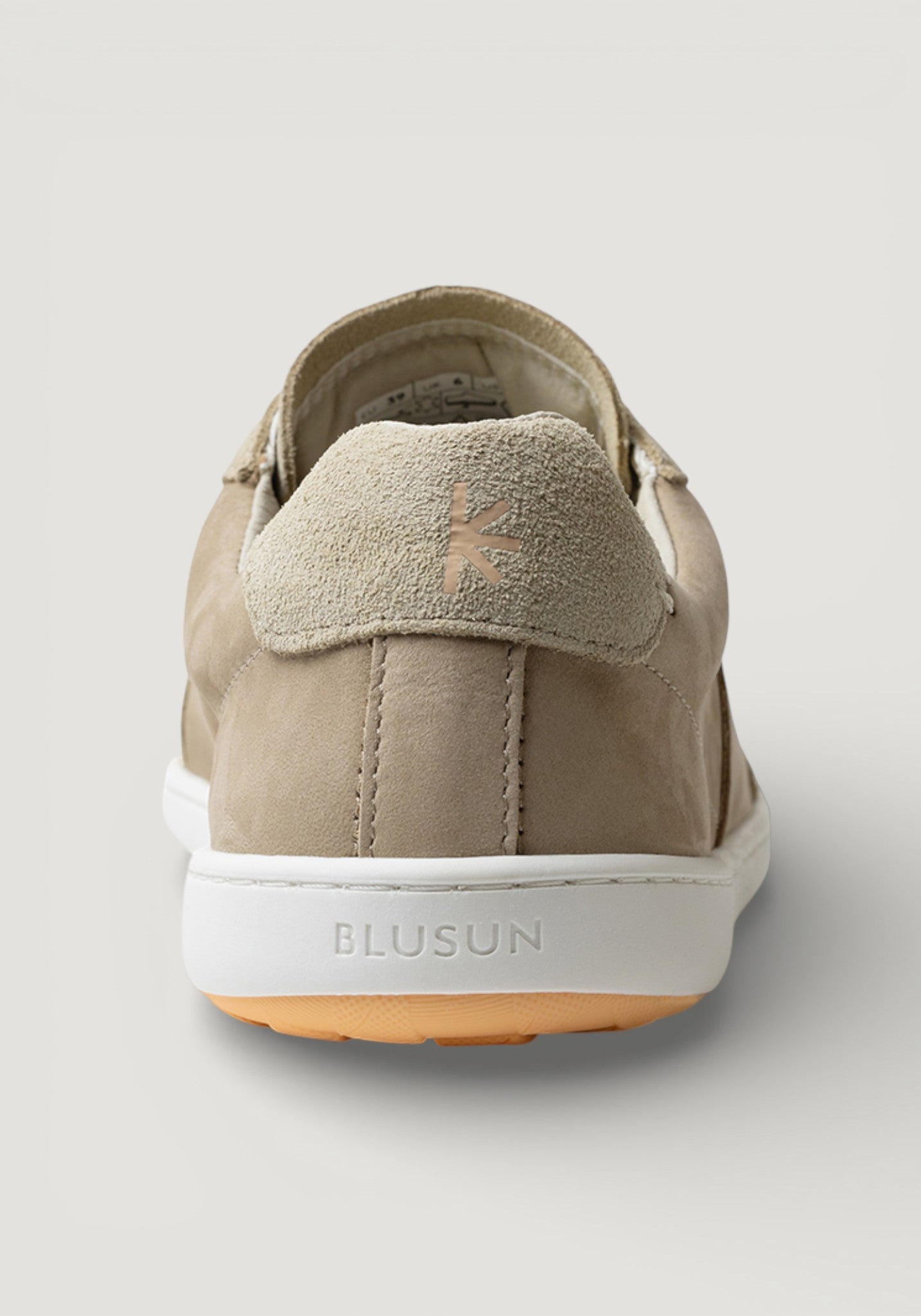 Sneakers Barefoot din piele - BLSN-200W Light Beige