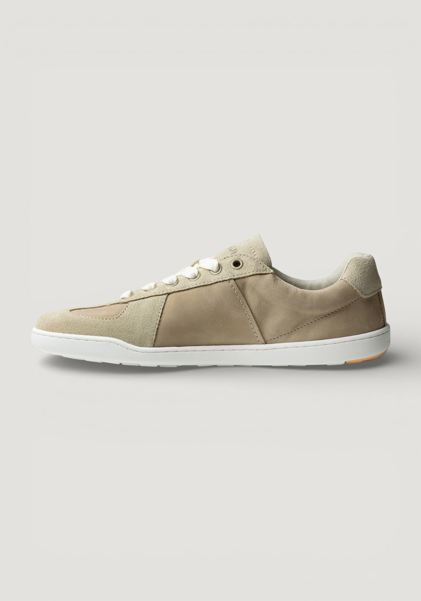 Sneakers Barefoot din piele - BLSN-200W Light Beige