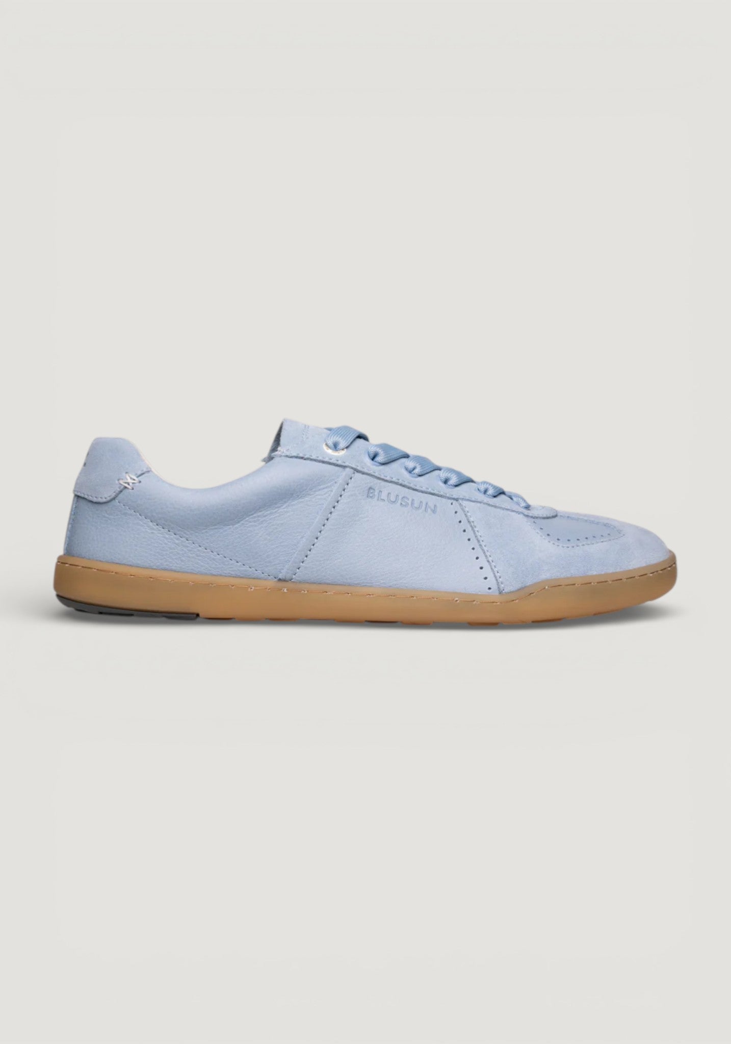 Sneakers Barefoot din piele - BLSN-200W Light Blue