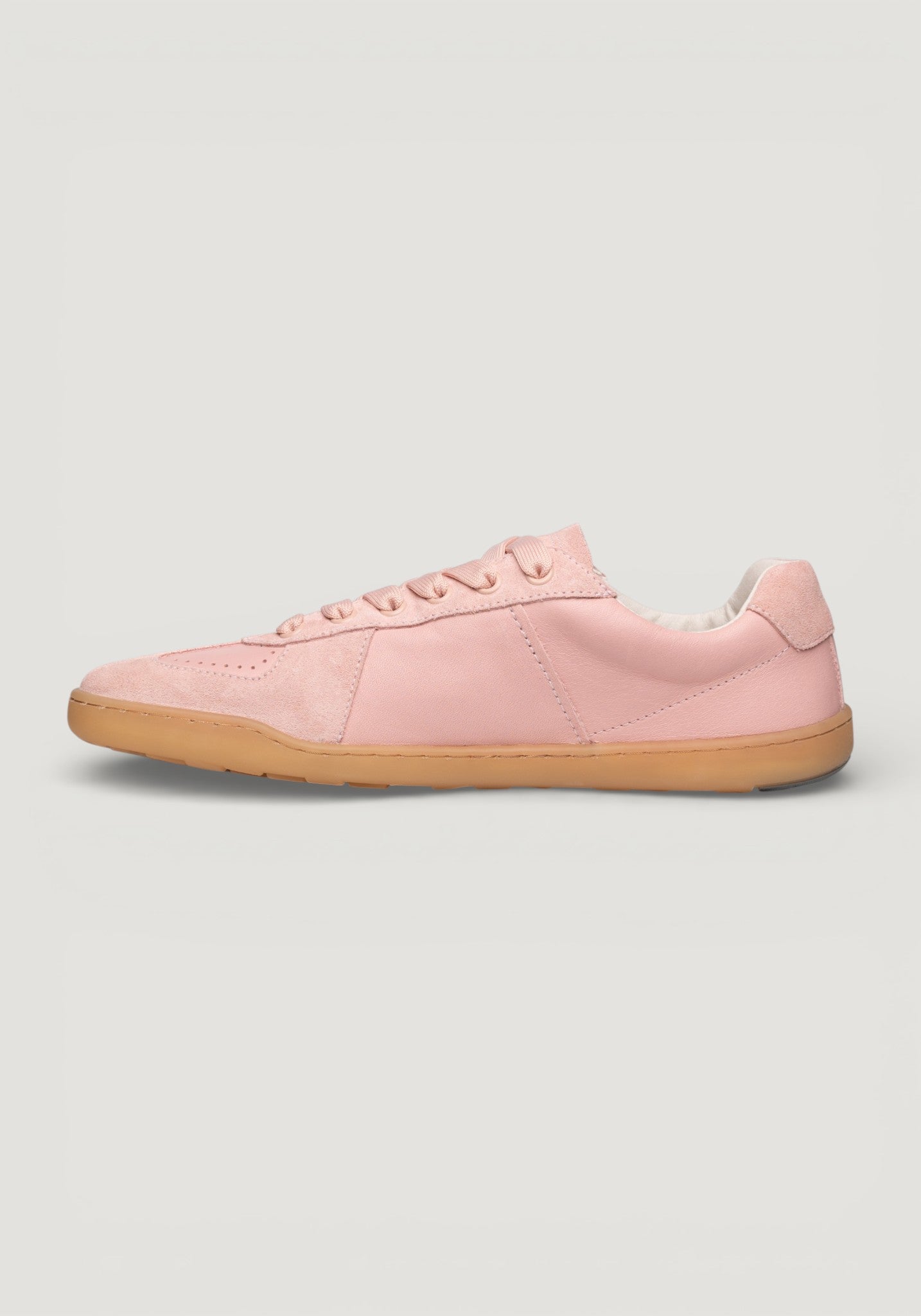 Sneakers Barefoot din piele - Blush