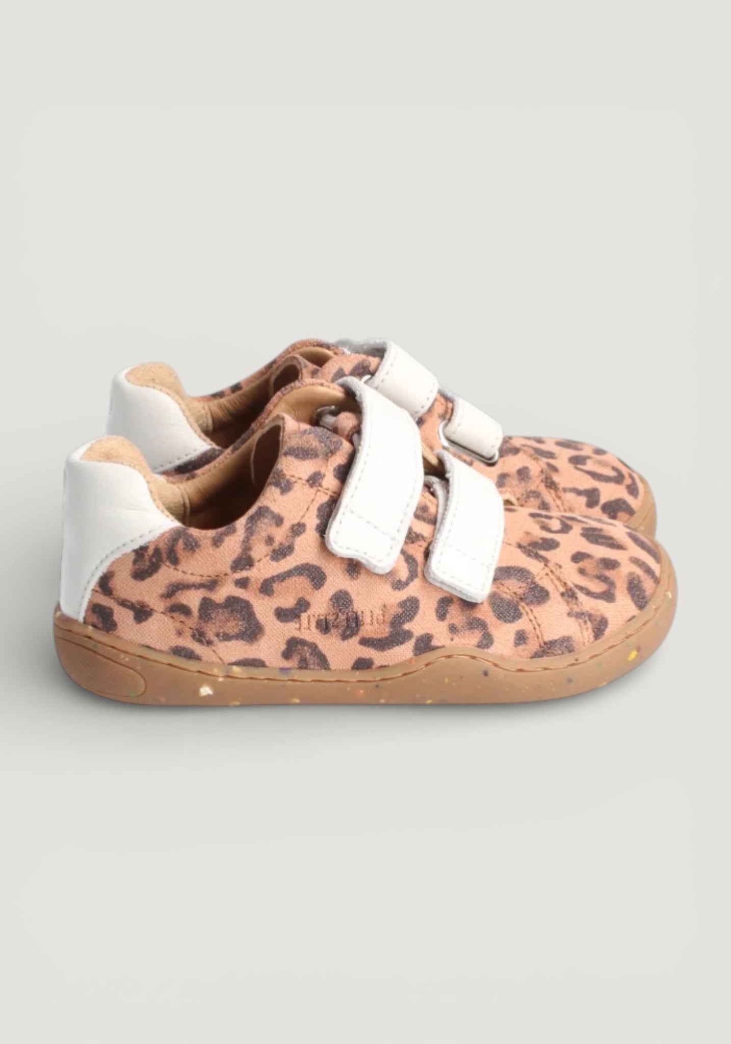 Sneakers Barefoot din piele - Bumblebee Leopard