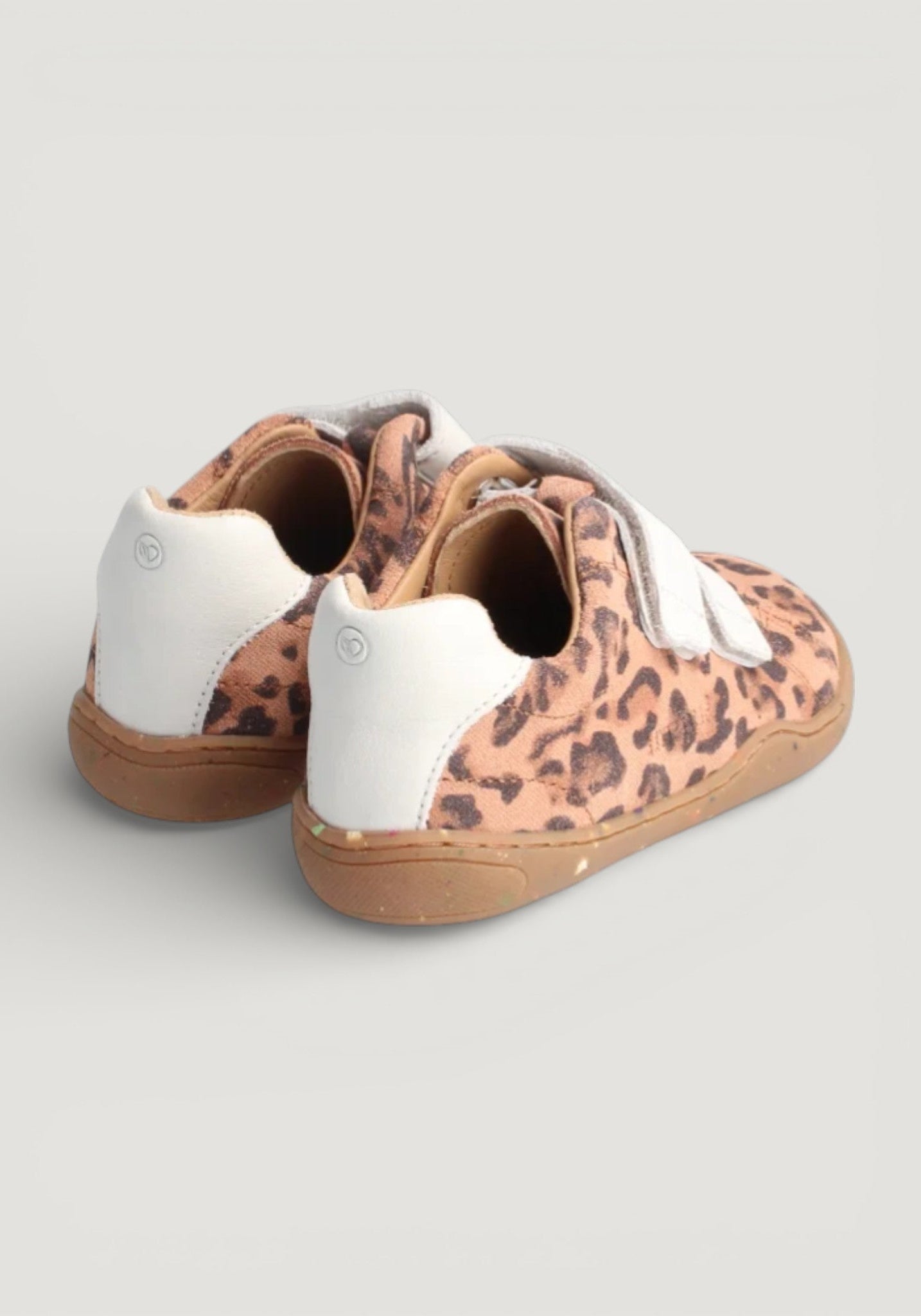Sneakers Barefoot din piele - Bumblebee Leopard