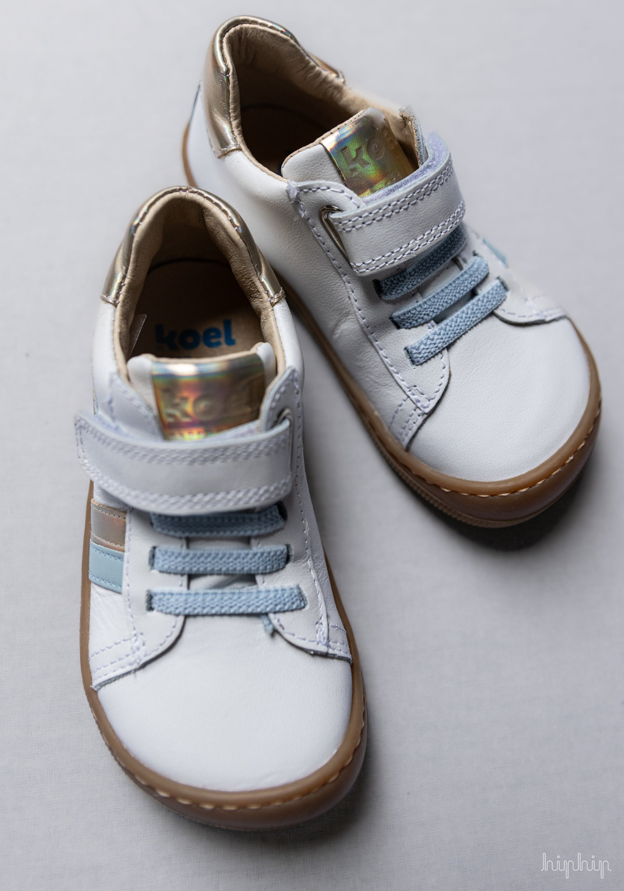Sneakers Barefoot din piele - Dakota Unicorn White
