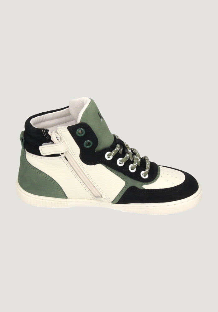 Sneakers Barefoot din piele - Danish Green Koel HipHip.ro