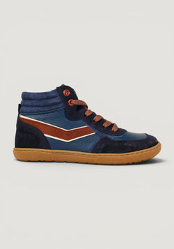 Sneakers Barefoot din piele - Danish Navy