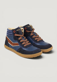 Sneakers Barefoot din piele - Danish Navy
