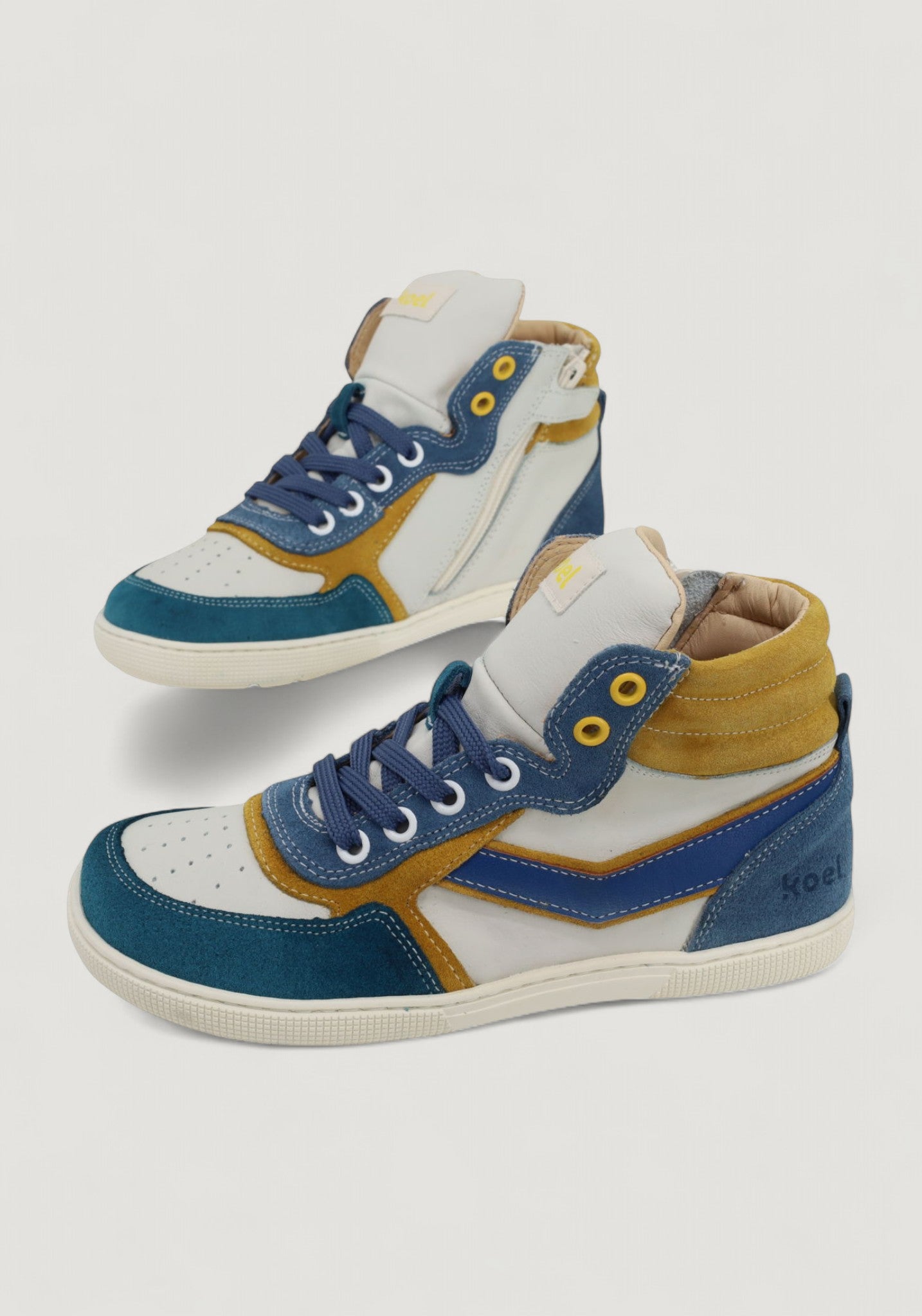 Sneakers Barefoot din piele - Danish Yellow