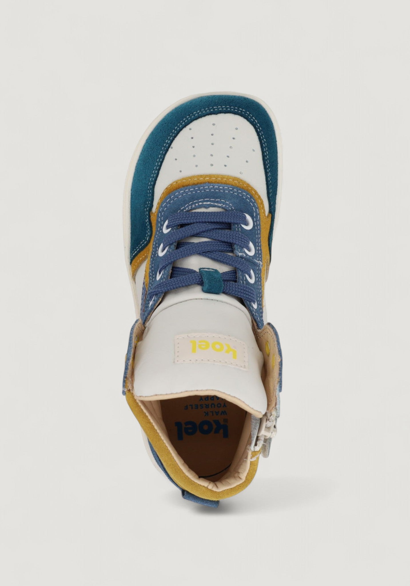Sneakers Barefoot din piele - Danish Yellow