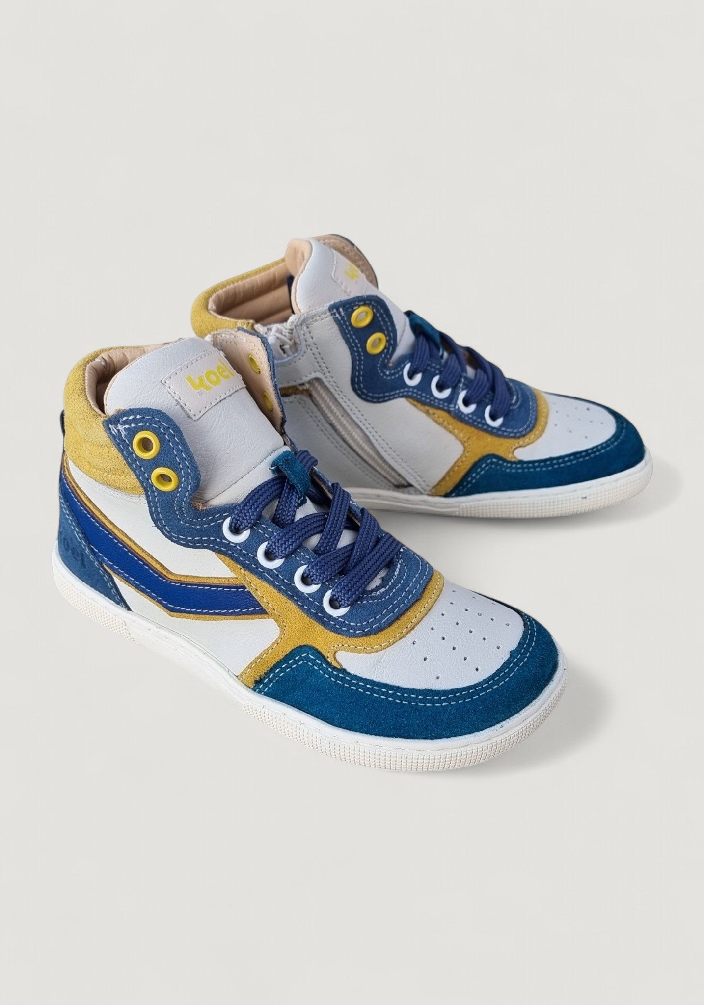 Sneakers Barefoot din piele - Danish Yellow