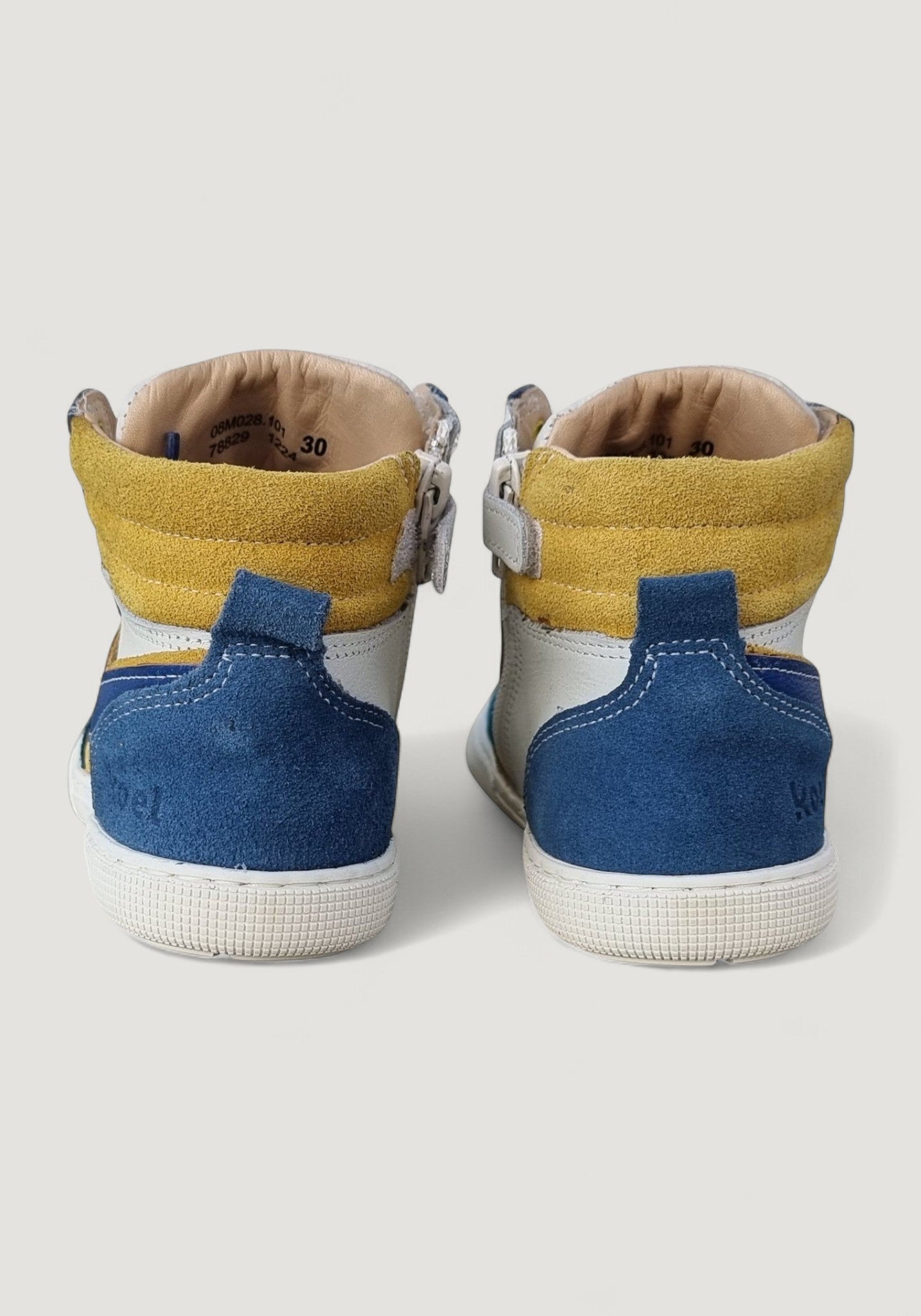 Sneakers Barefoot din piele - Danish Yellow