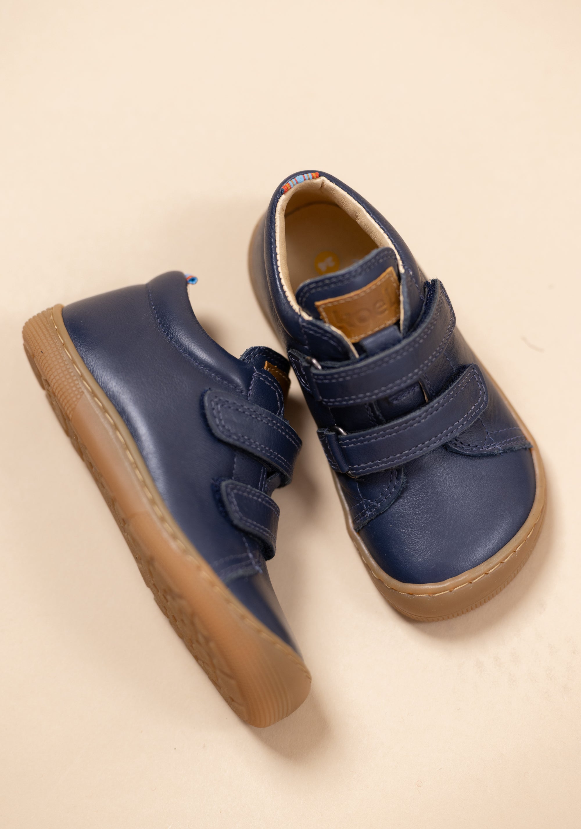 Sneakers Barefoot din piele - Danny Blue