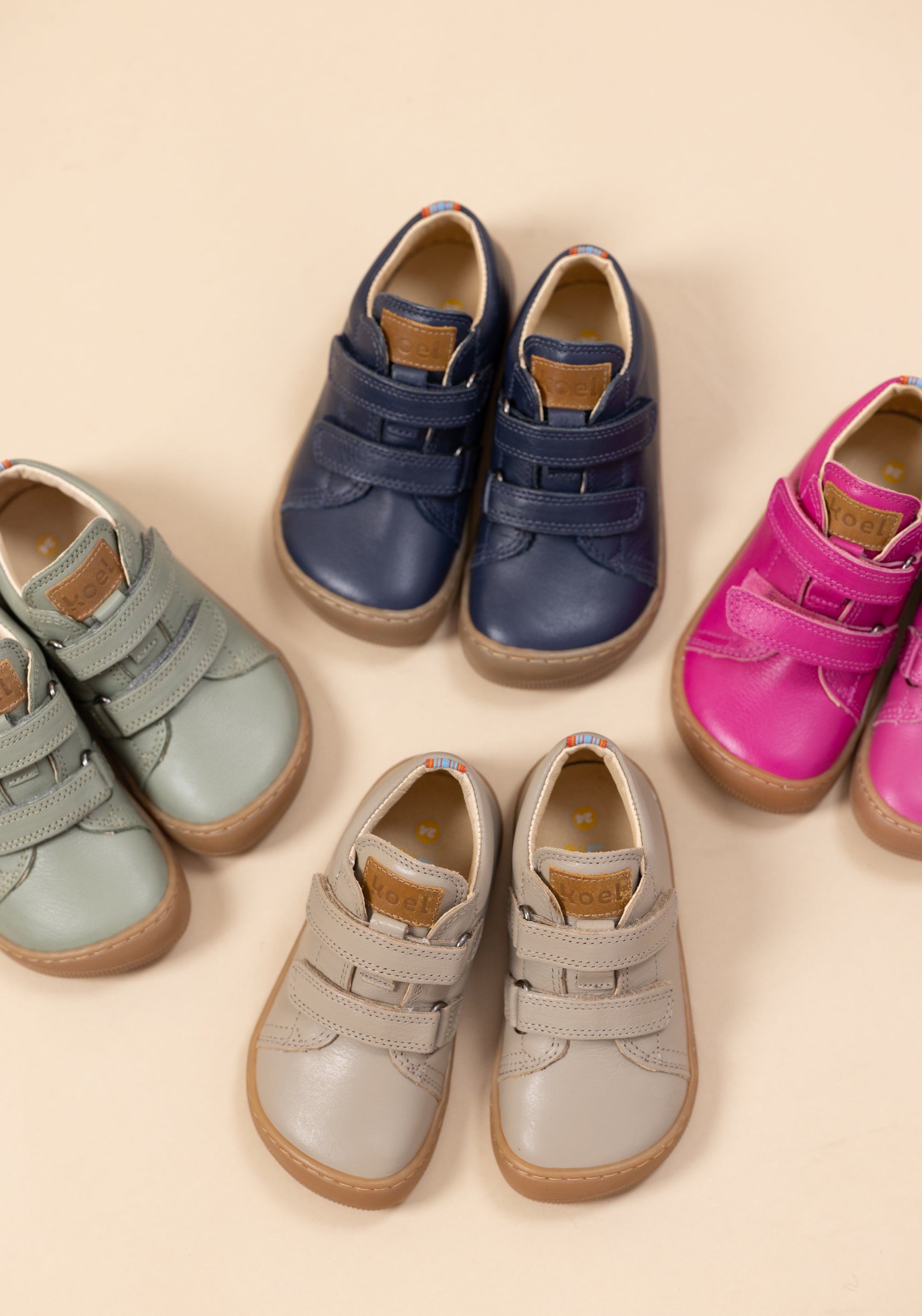 Sneakers Barefoot din piele - Danny Blue