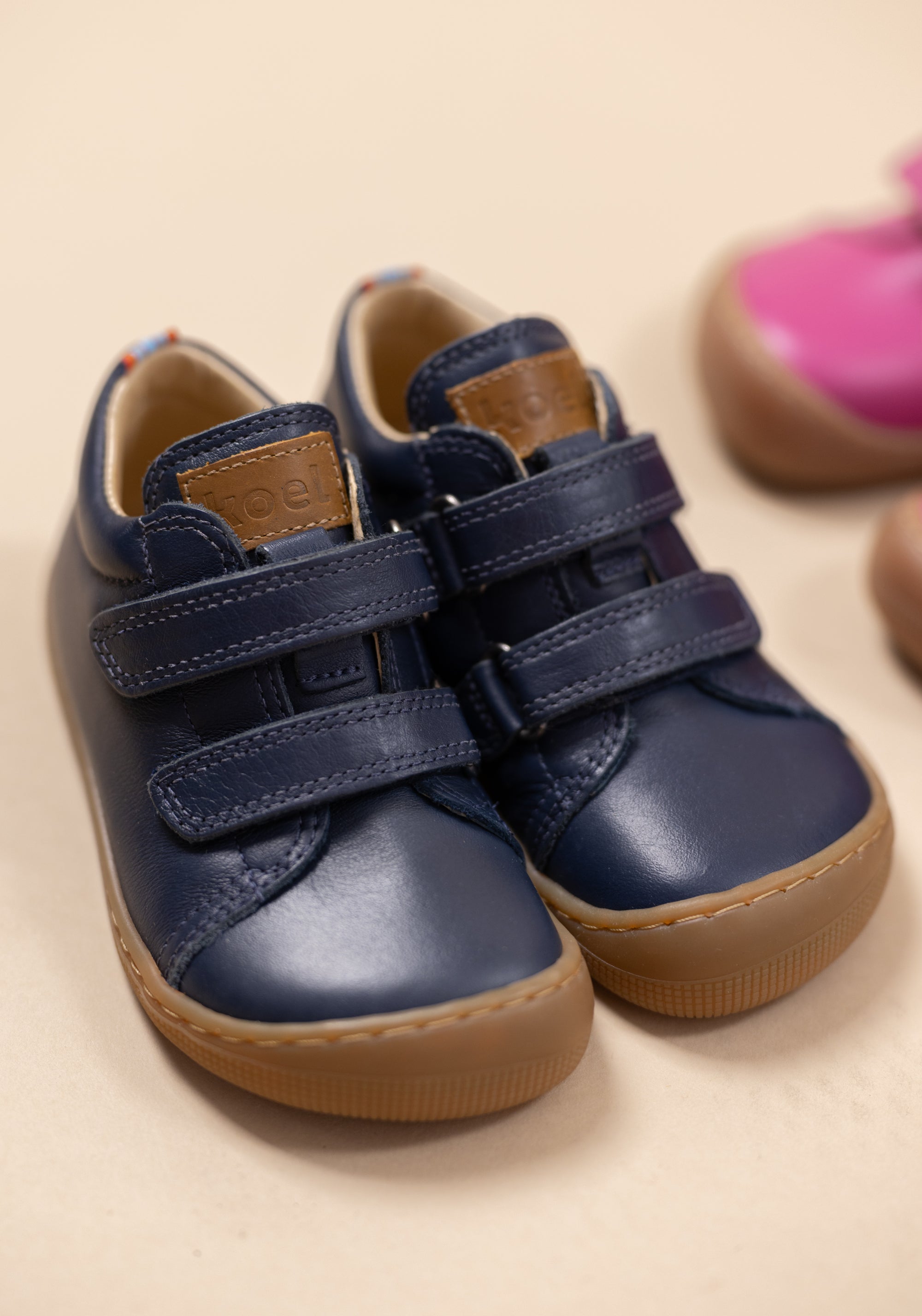 Sneakers Barefoot din piele - Danny Blue