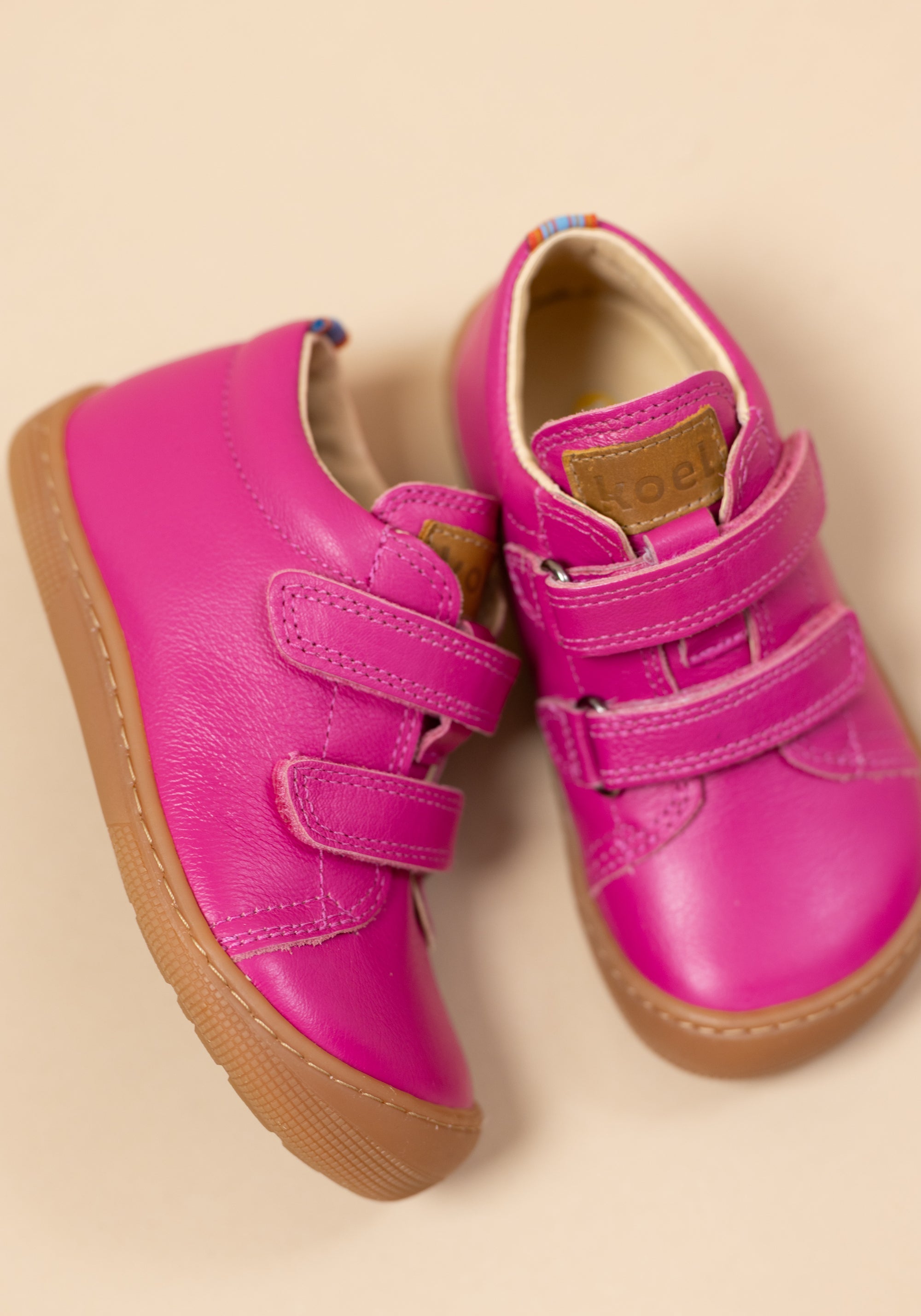 Sneakers Barefoot din piele - Danny Fuchsia